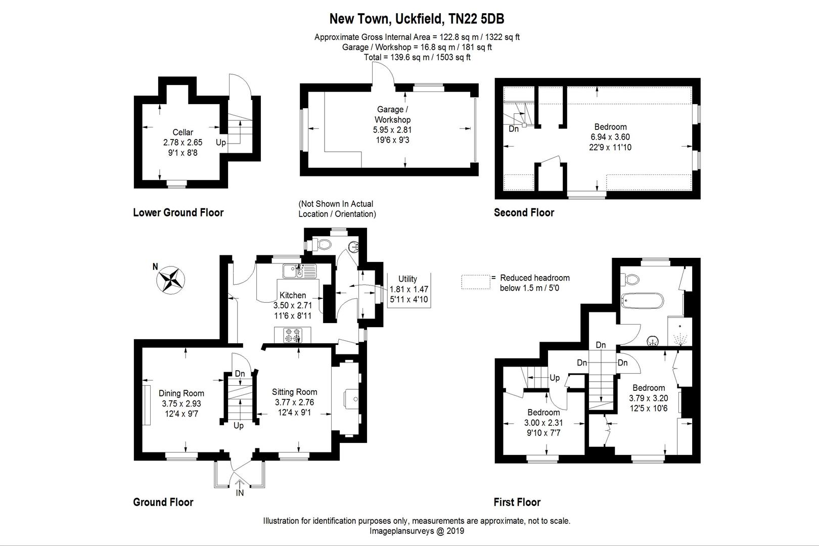 3 Bedrooms Semi-detached house for sale in New Town, Uckfield TN22