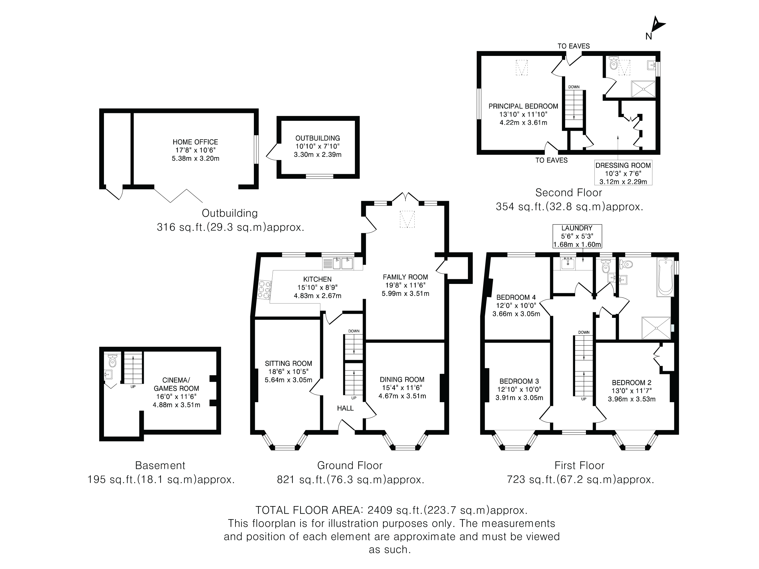Seaview, 12 Charles Street, Tring floorplan