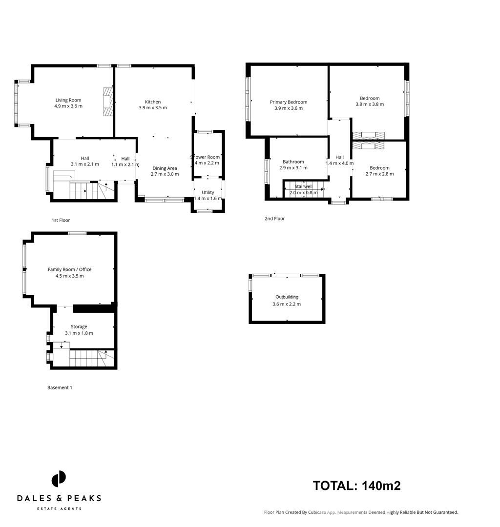 30, Edge Road, Matlock floorplan