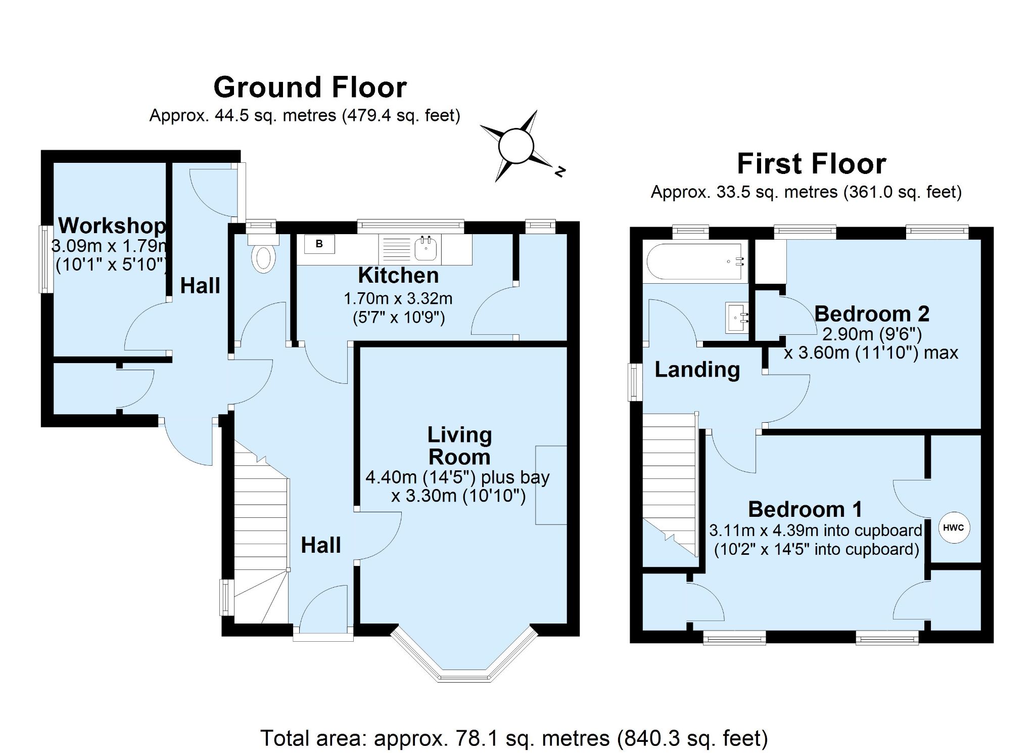 Northdown Road, Kemsing, Sevenoaks TN15, 2 bedroom semidetached house