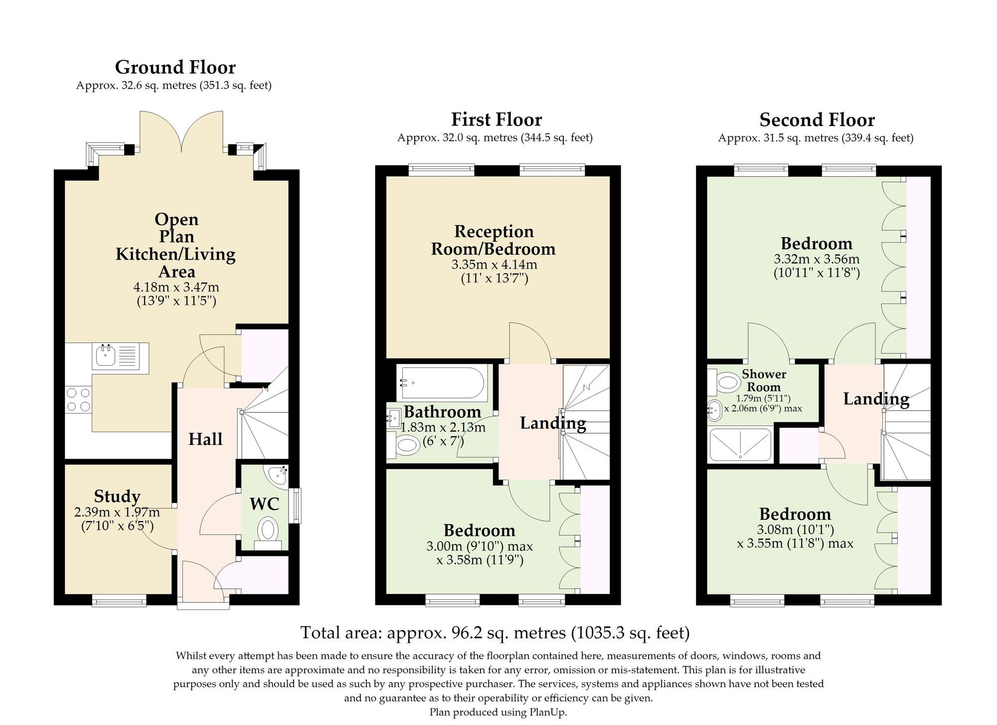 6 Great Hall Drive, Bury St. Edmunds floorplan