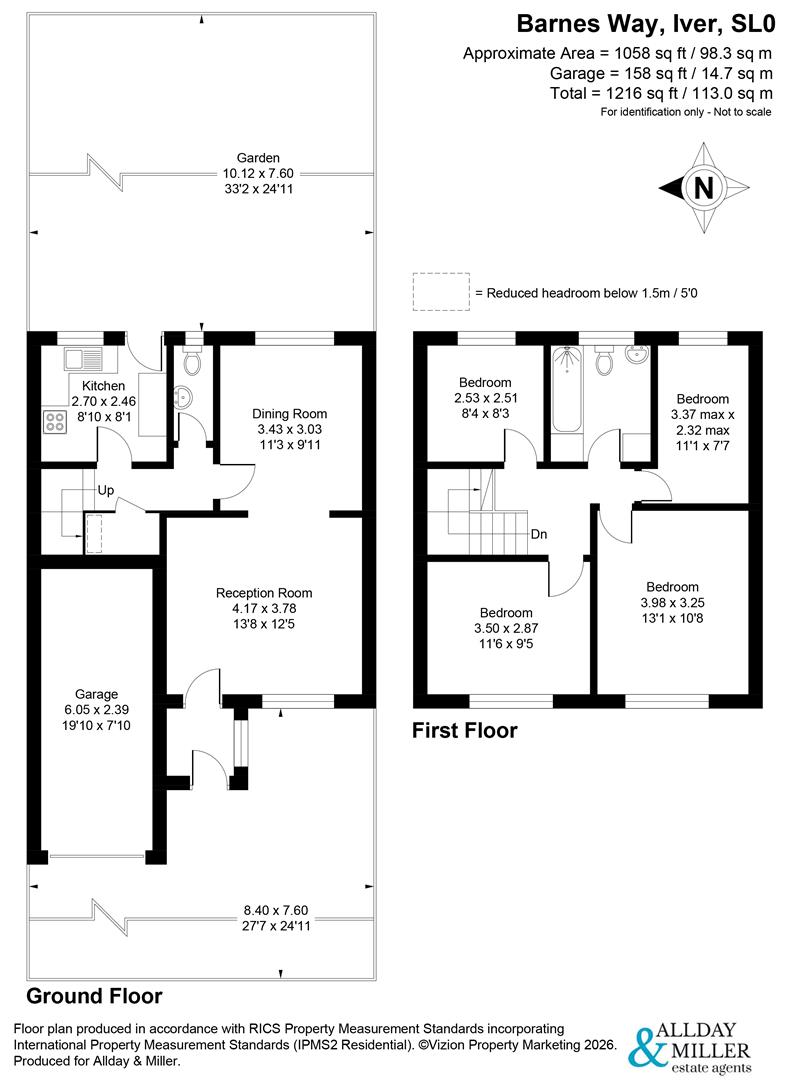 20, Barnes Way, Iver floorplan