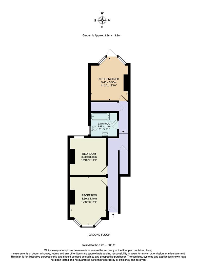 17, Keppel Road, East Ham floorplan
