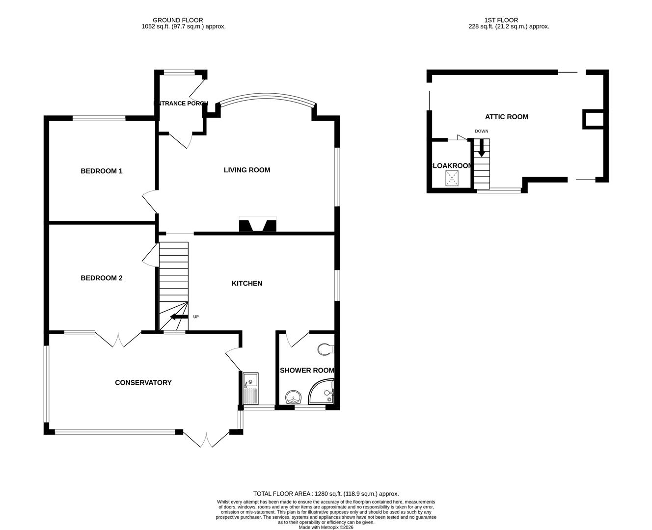 62, Rolston Road, Hornsea floorplan