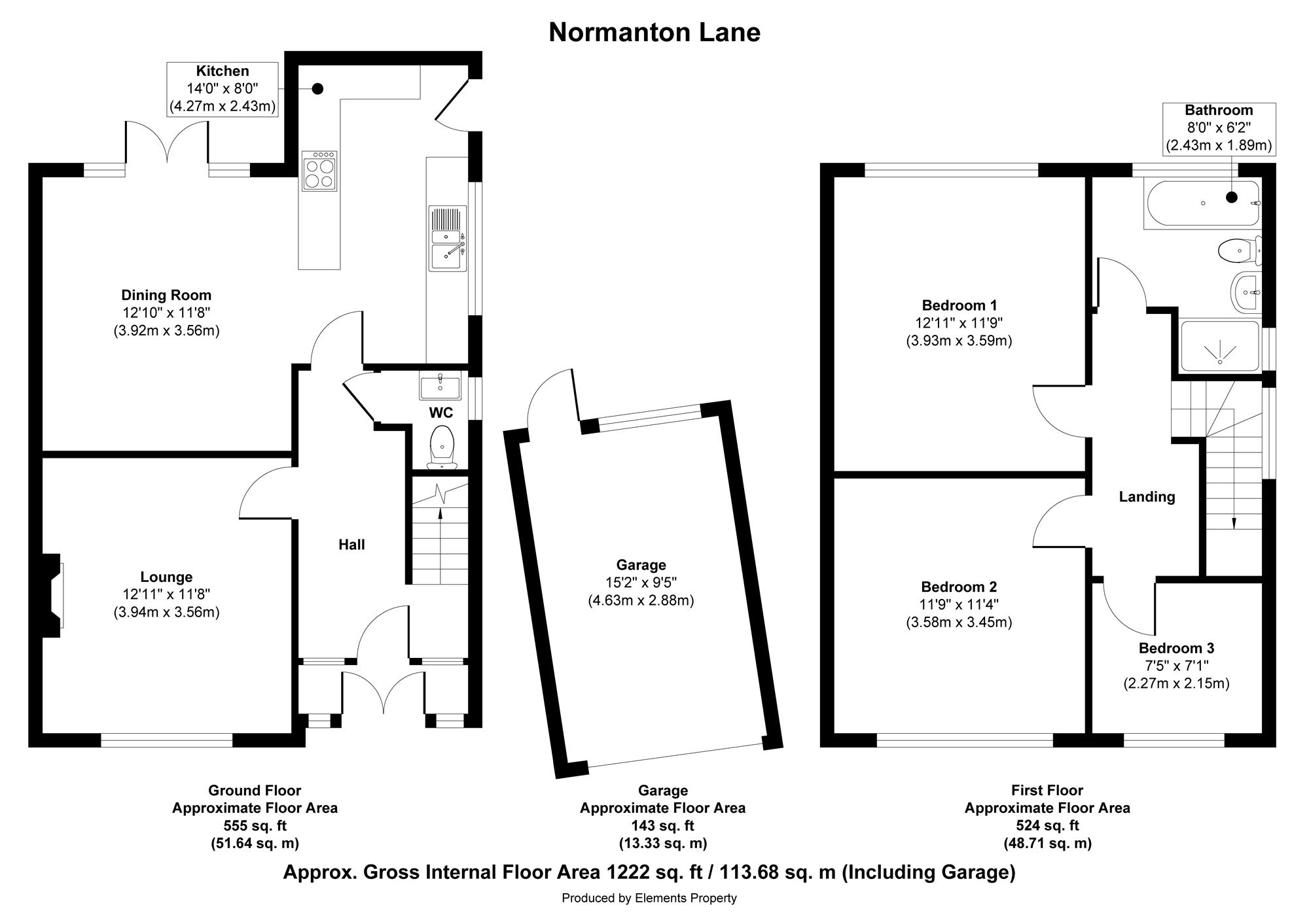 Fairfields, 3, Normanton Lane, Nottingham floorplan