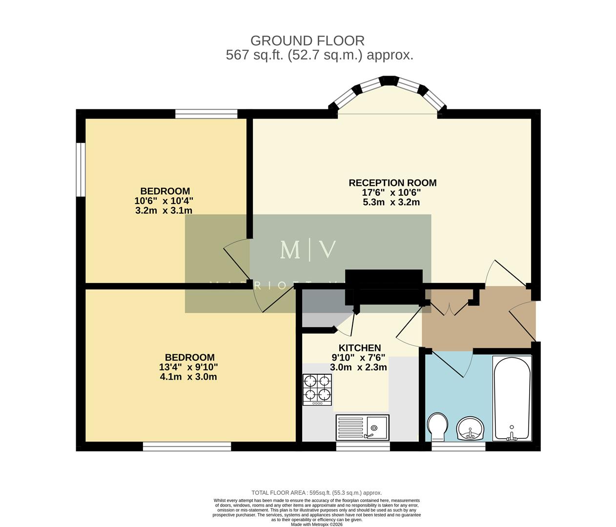 13 The Square, Paynesfield Road, Westerham floorplan