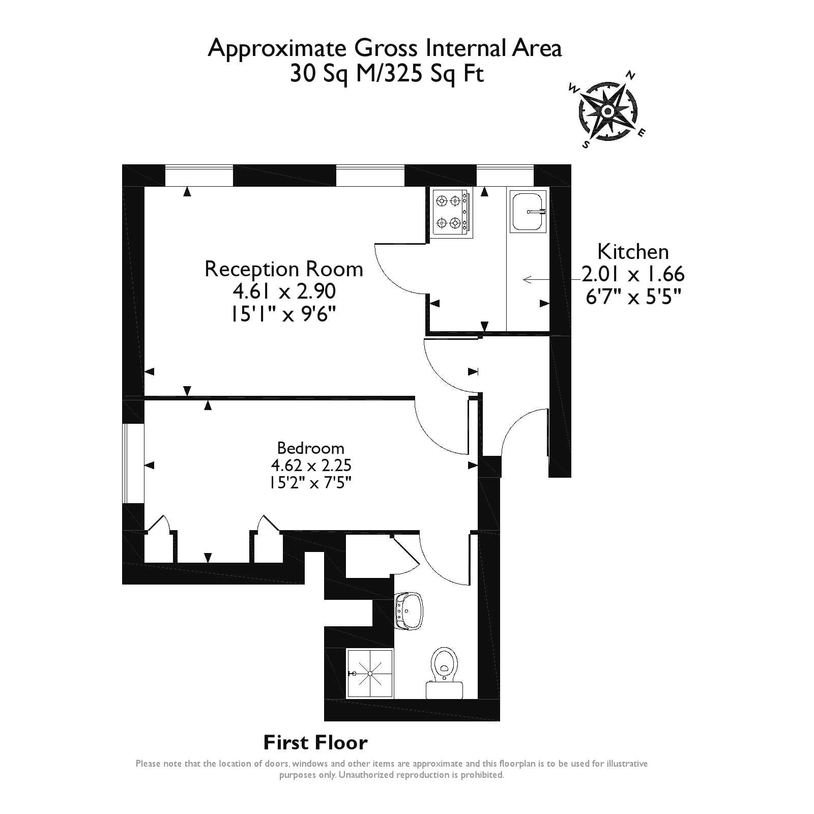 1 Bedrooms Flat for sale in Upper Edgeborough Road, Guildford GU1