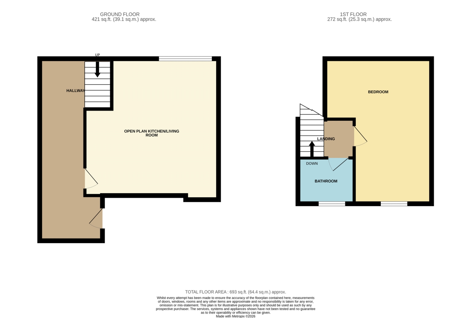 9, Ivy Lane, Wellingborough floorplan