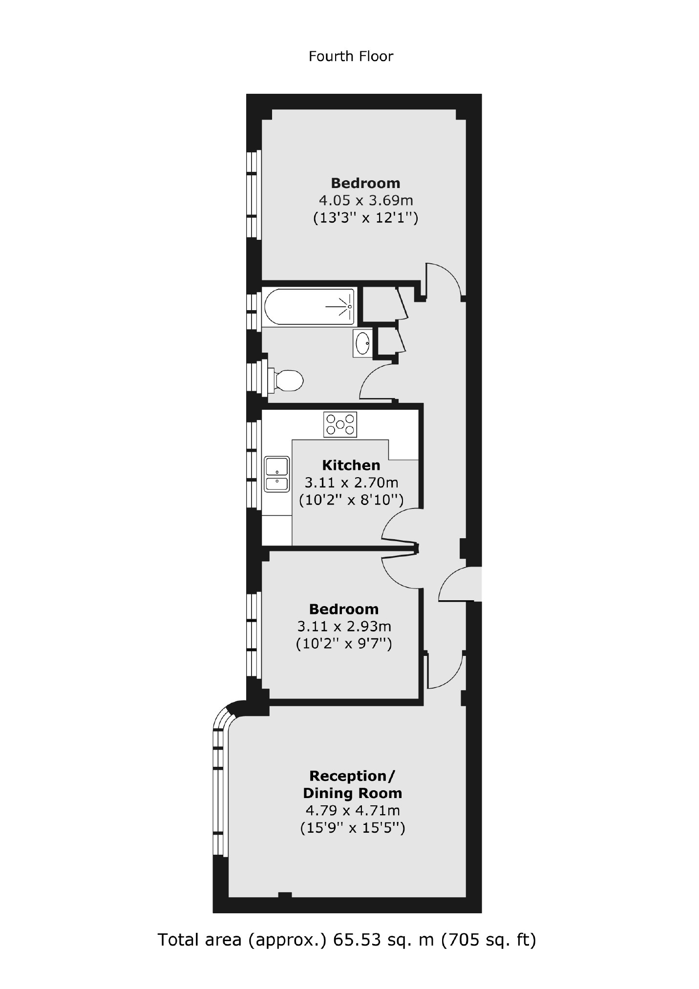 Upper Clapton Road, London E5, 2 bedroom flat for sale 61952806