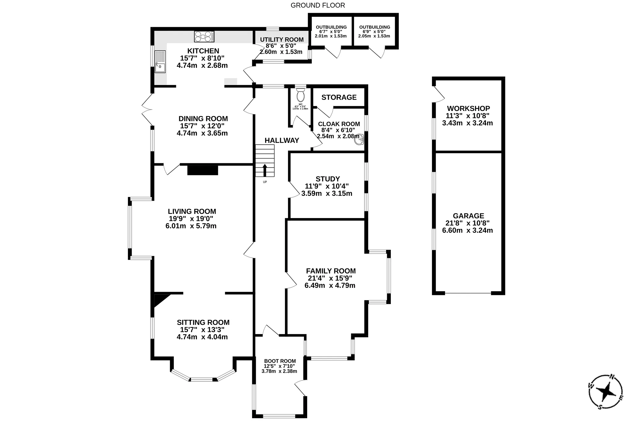 Westfield, Westfield Drive, Ramsey floorplan