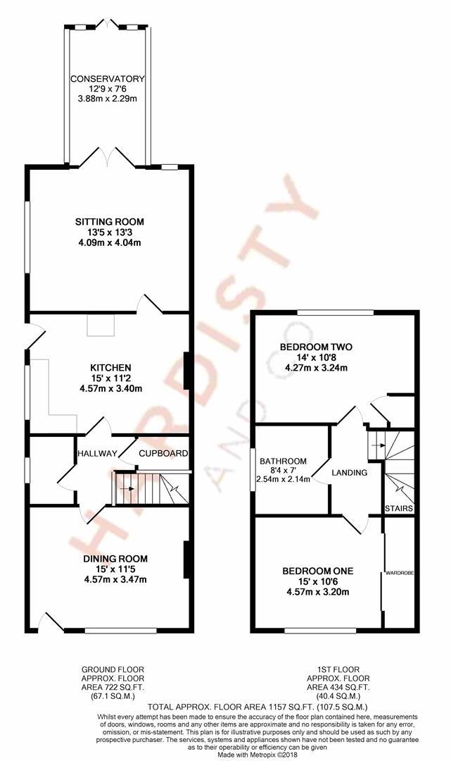 2 Bedrooms Semi-detached house for sale in Victoria Gardens, Horsforth, Leeds LS18