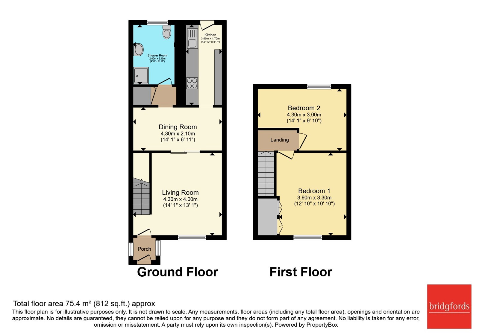 16, Heath Road, Warrington floorplan