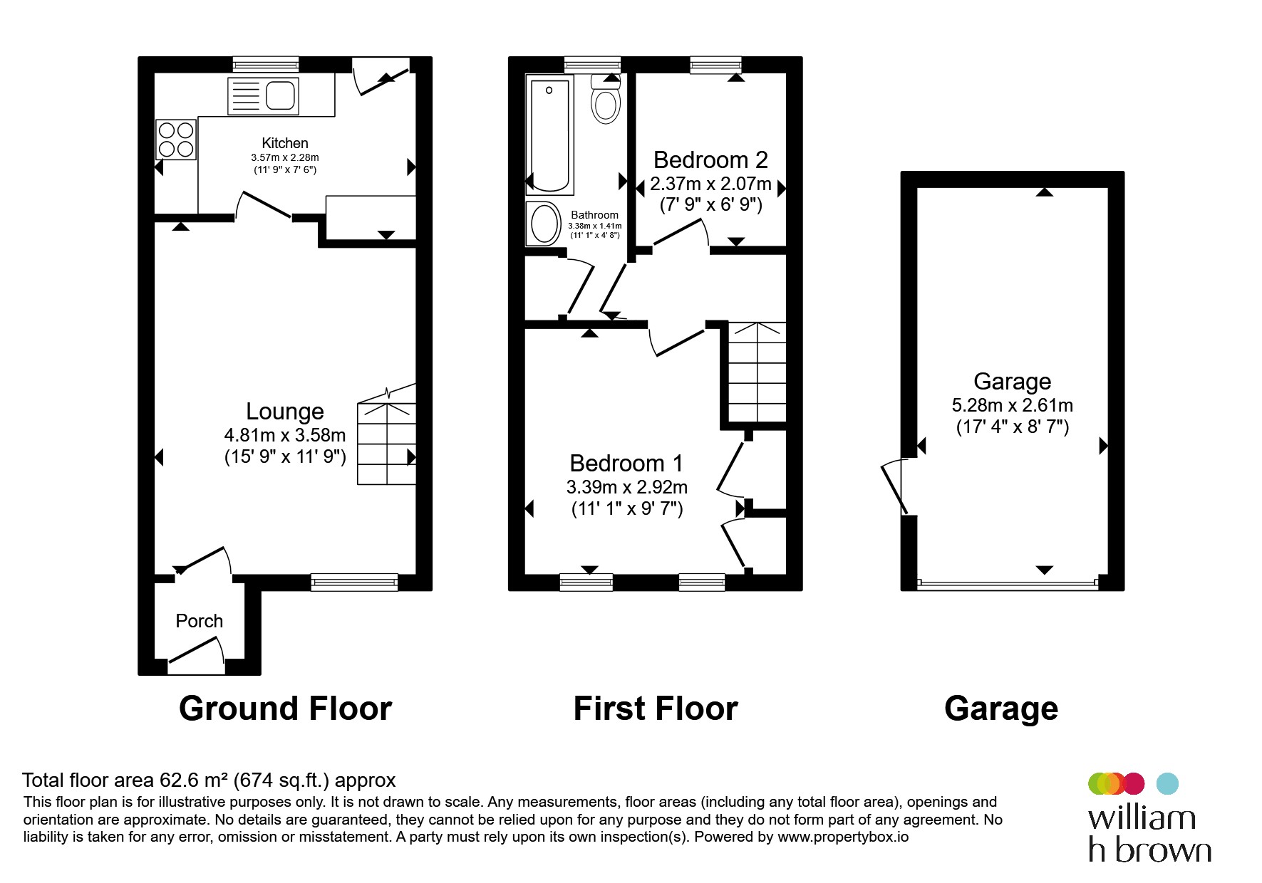 74, The Chilterns, STEVENAGE floorplan