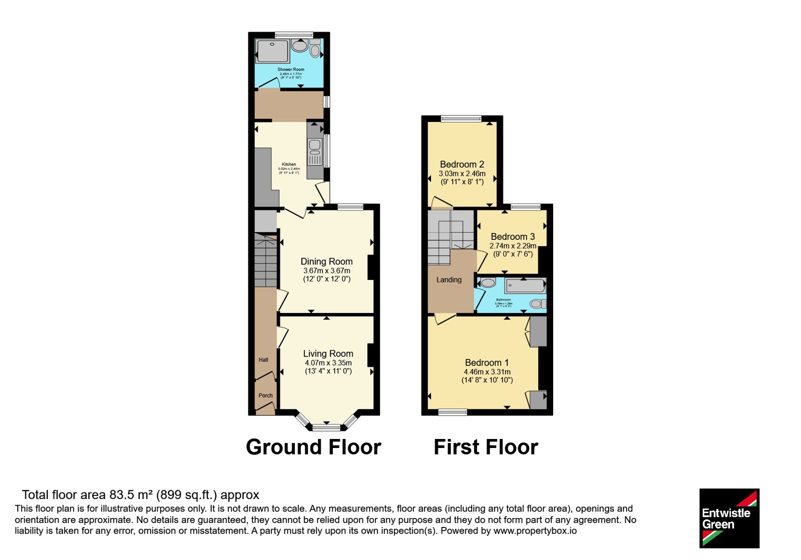 11, Brook Street, Merseyside floorplan