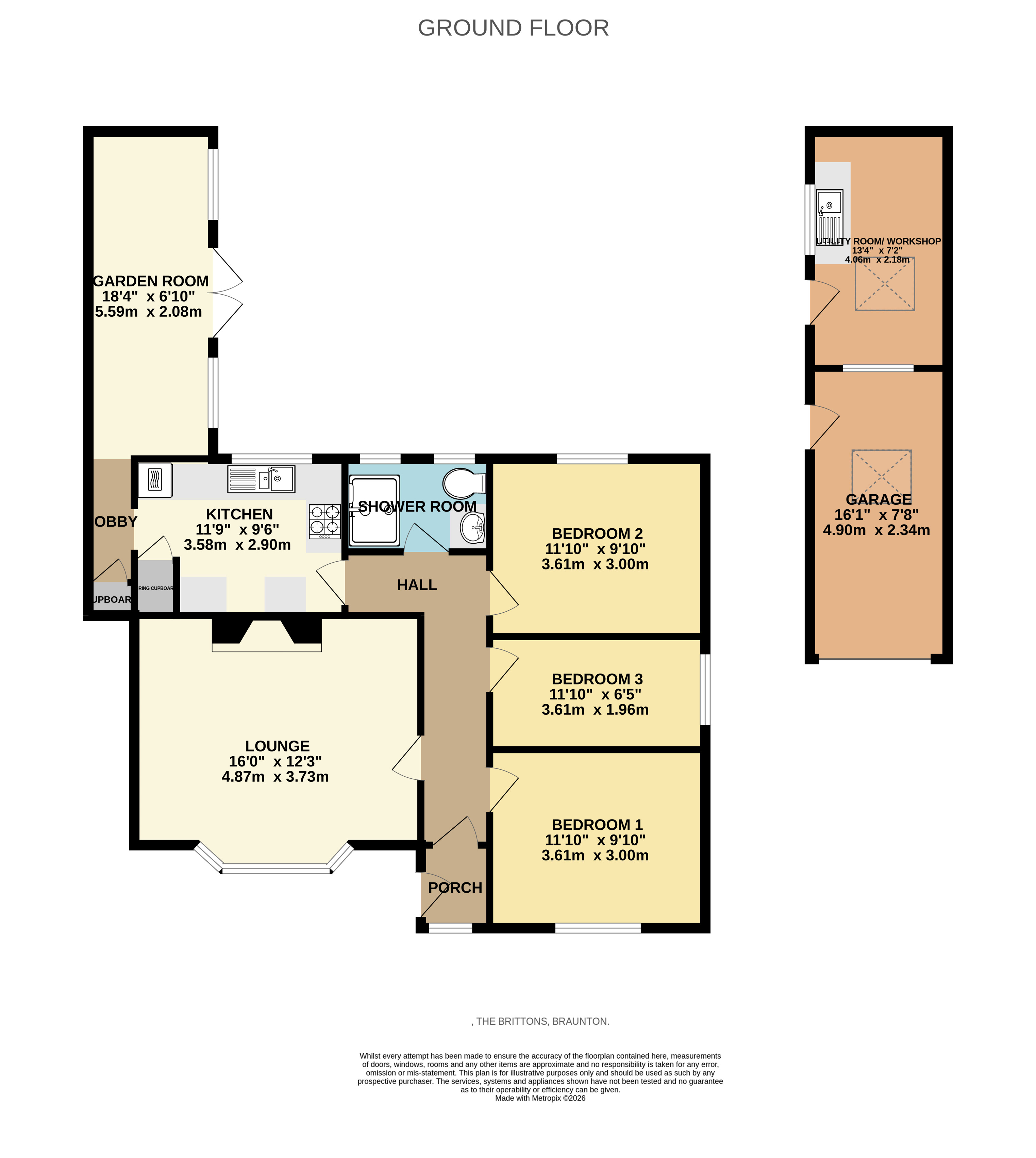 49, The Brittons, Devon floorplan