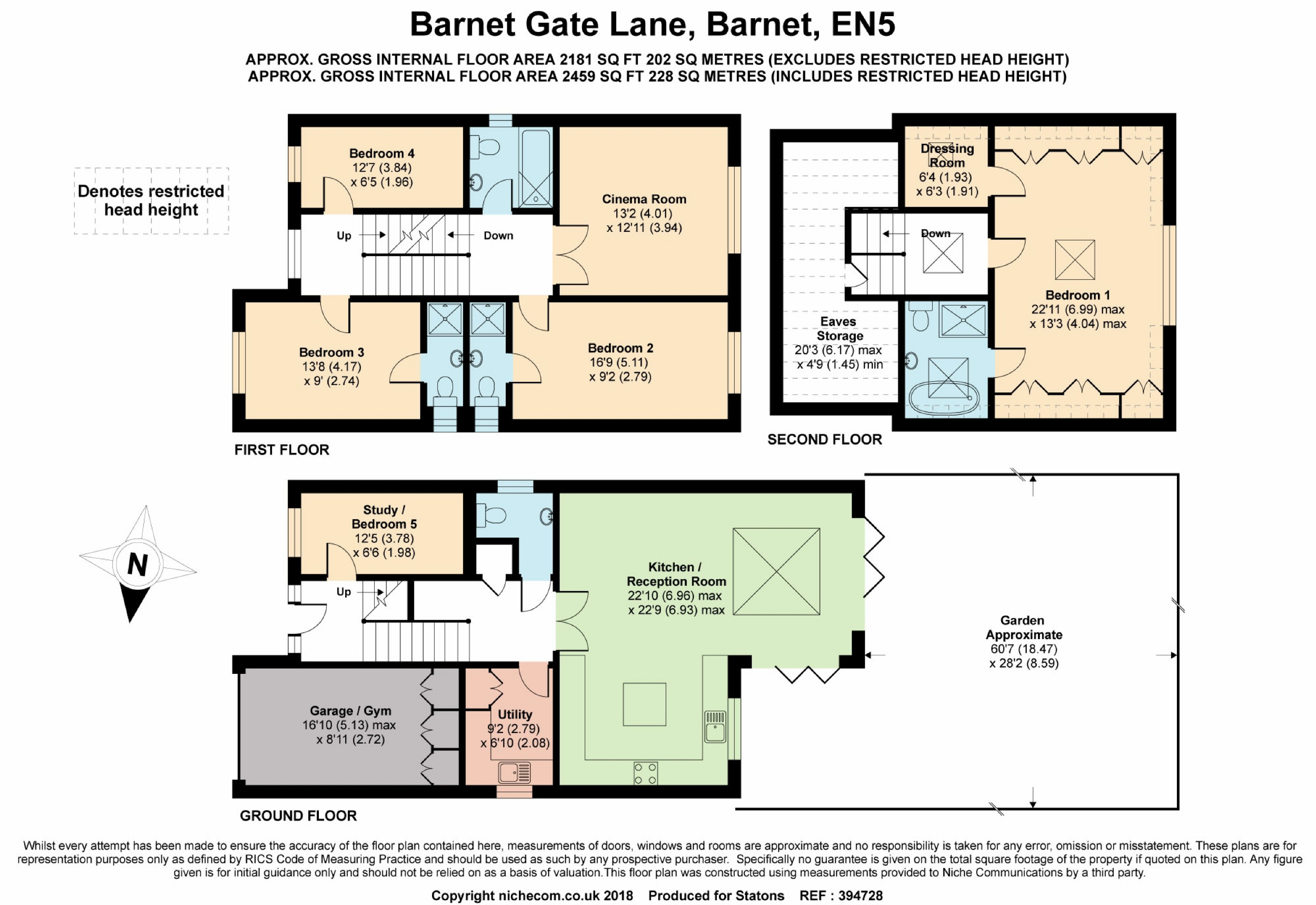 5 Bedrooms Detached house for sale in Barnet Gate Lane, Arkley, Hertfordshire EN5