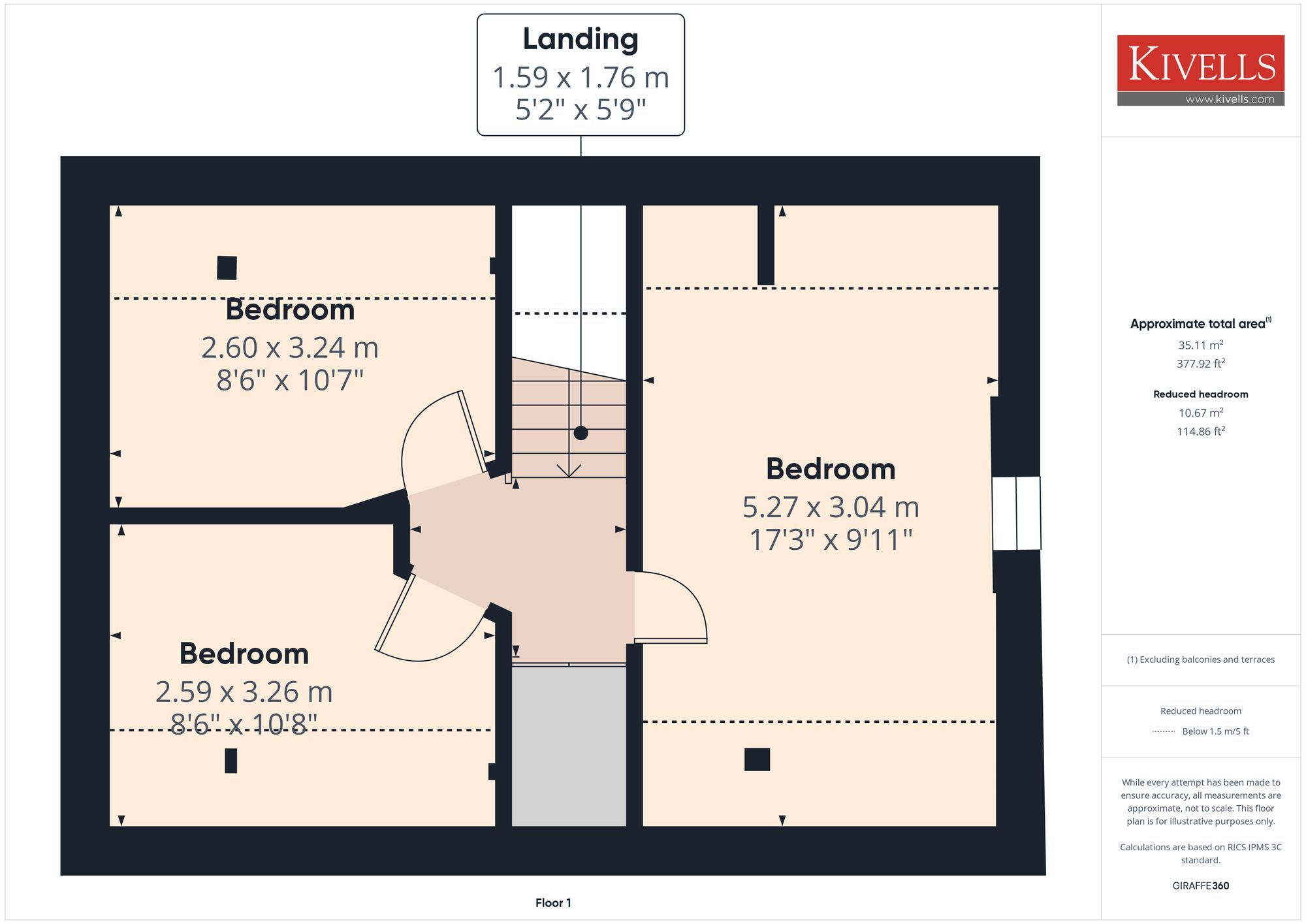 3 Glebe Court, Holsworthy floorplan