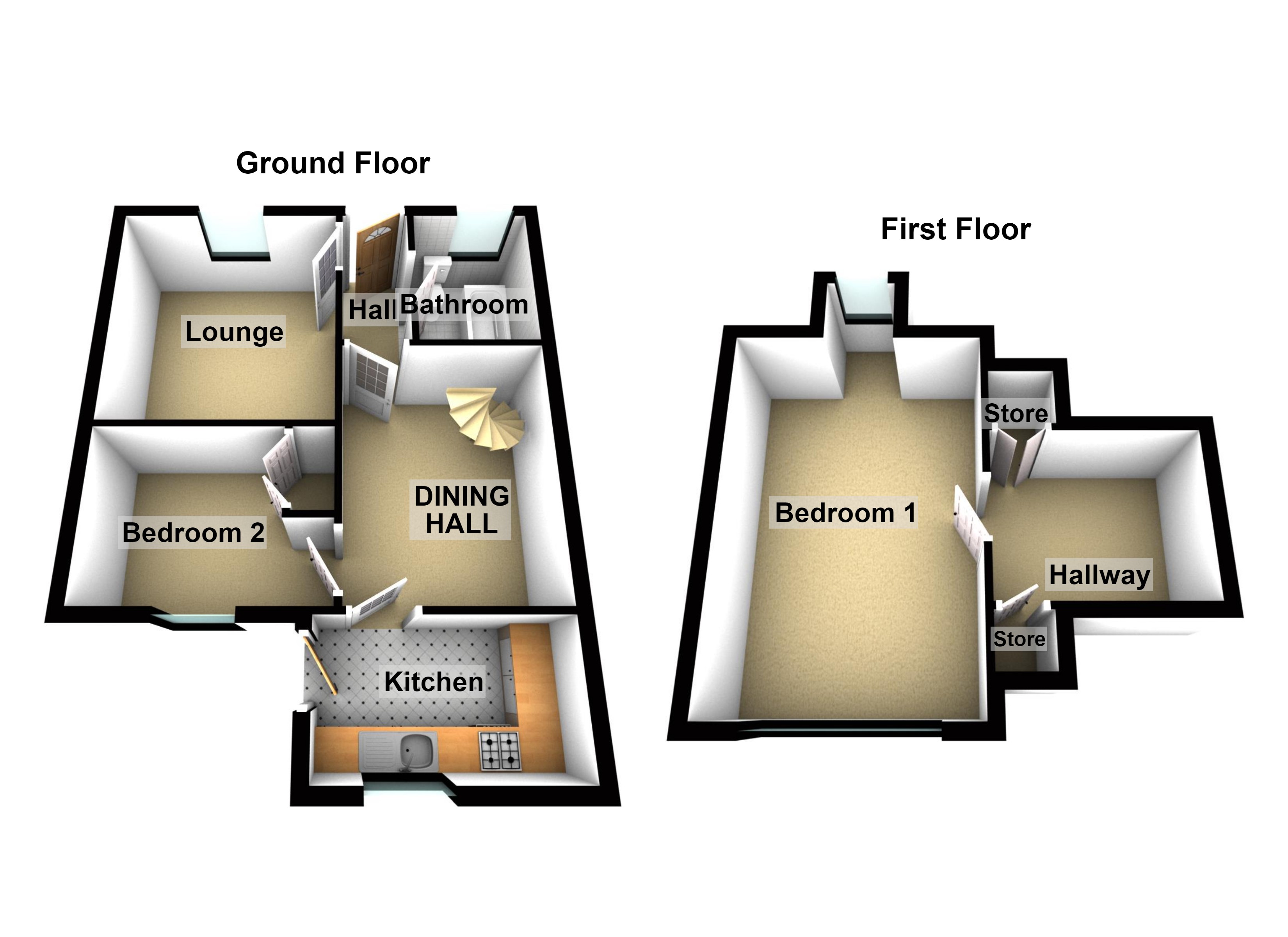 22, George Street, Blairgowrie floorplan