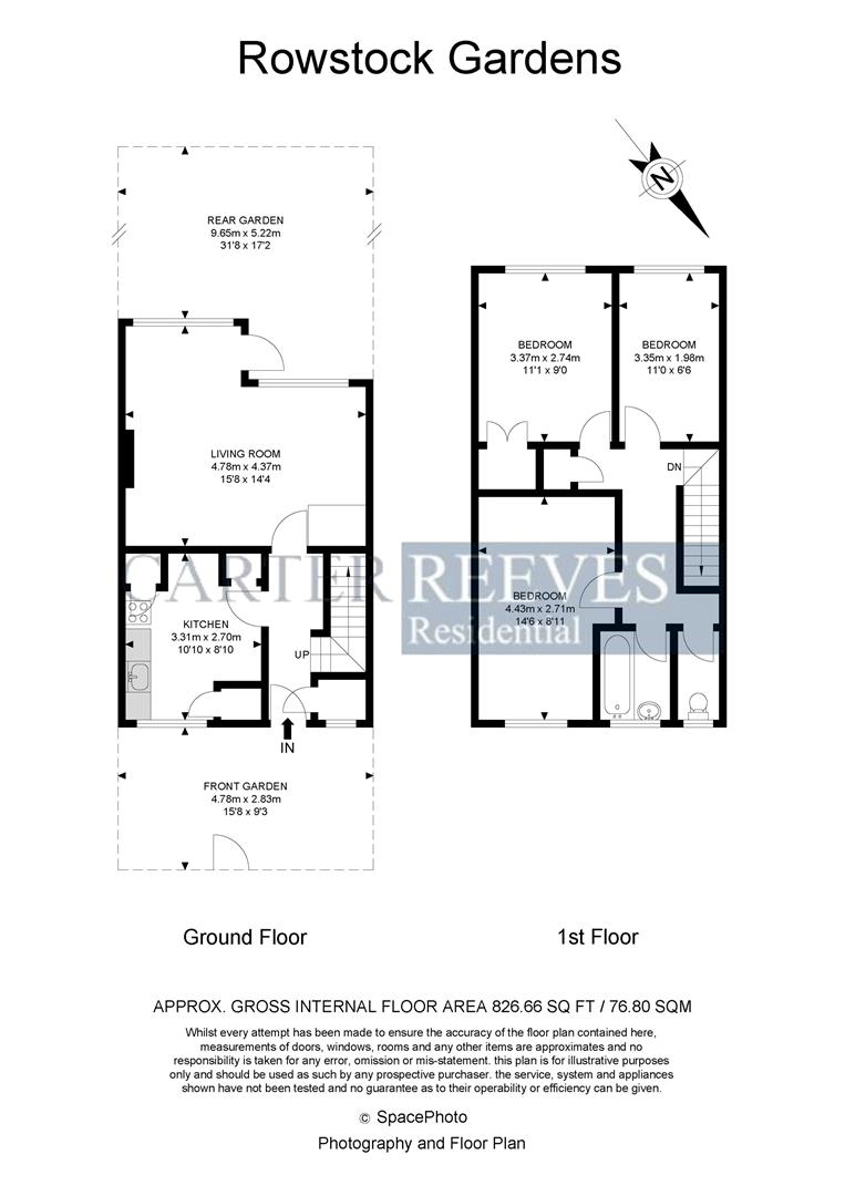 3 Bedrooms Flat to rent in Rowstock Gardens, London N7