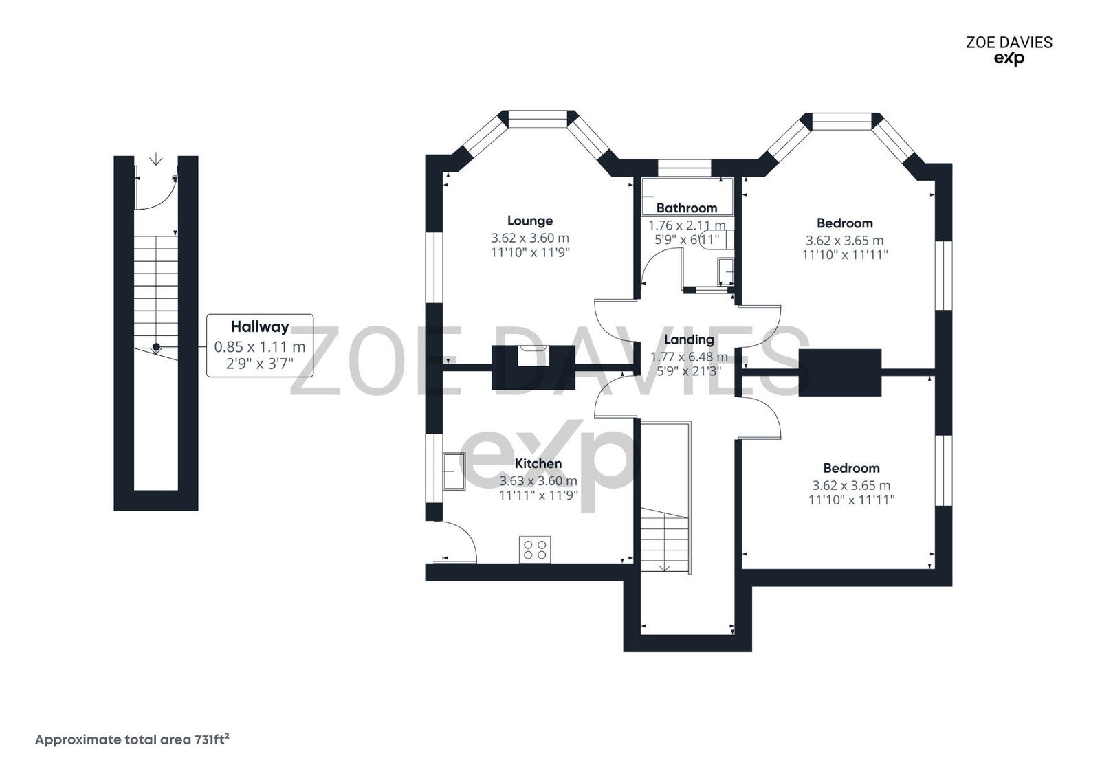 33b, Tagwell Road, Droitwich floorplan