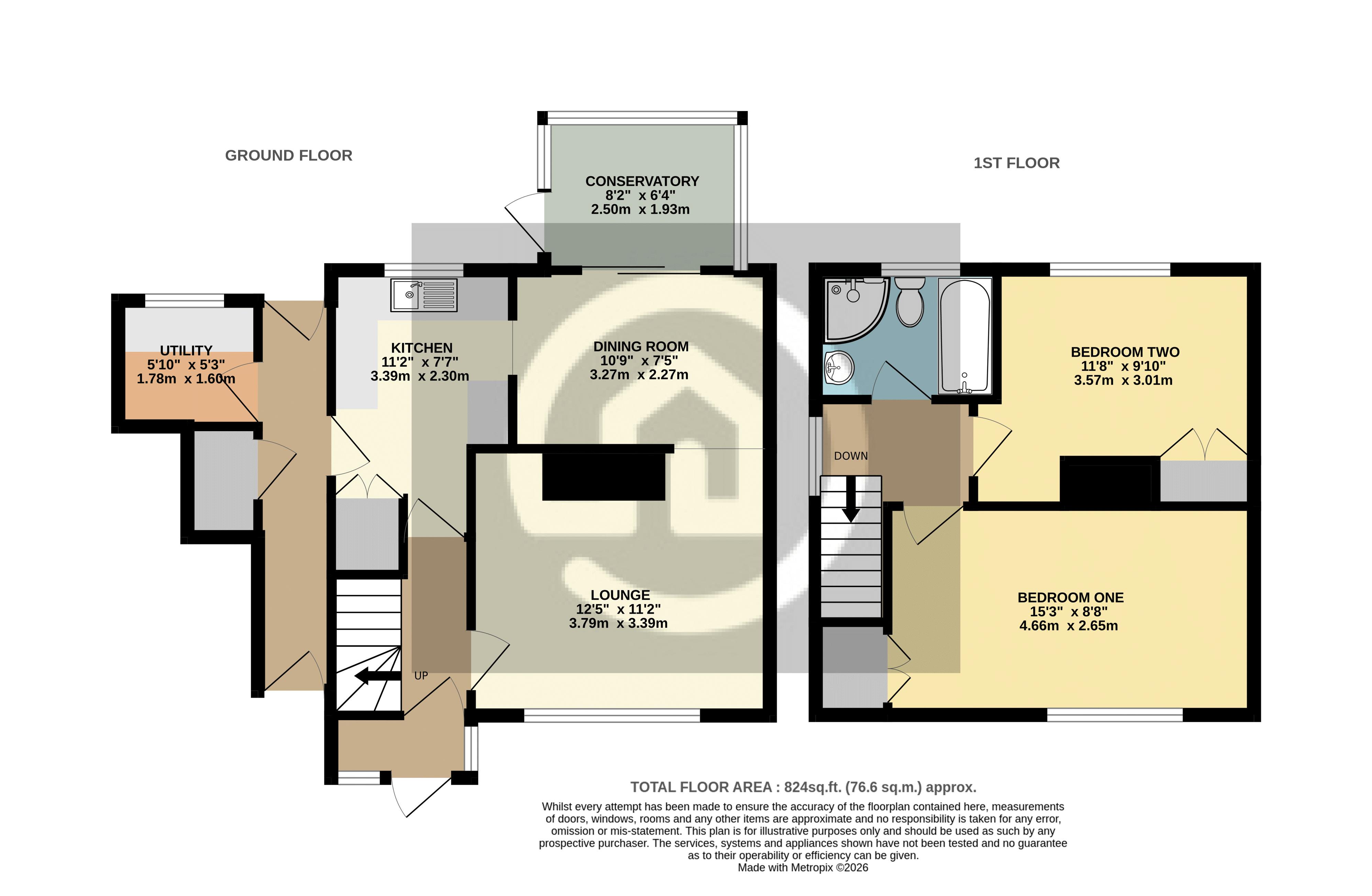 81, Lovell Road, Bedford floorplan