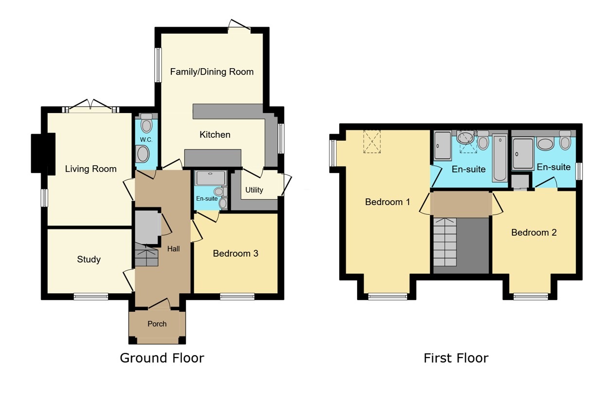 Plot 1, The Orchards, Market Rasen floorplan