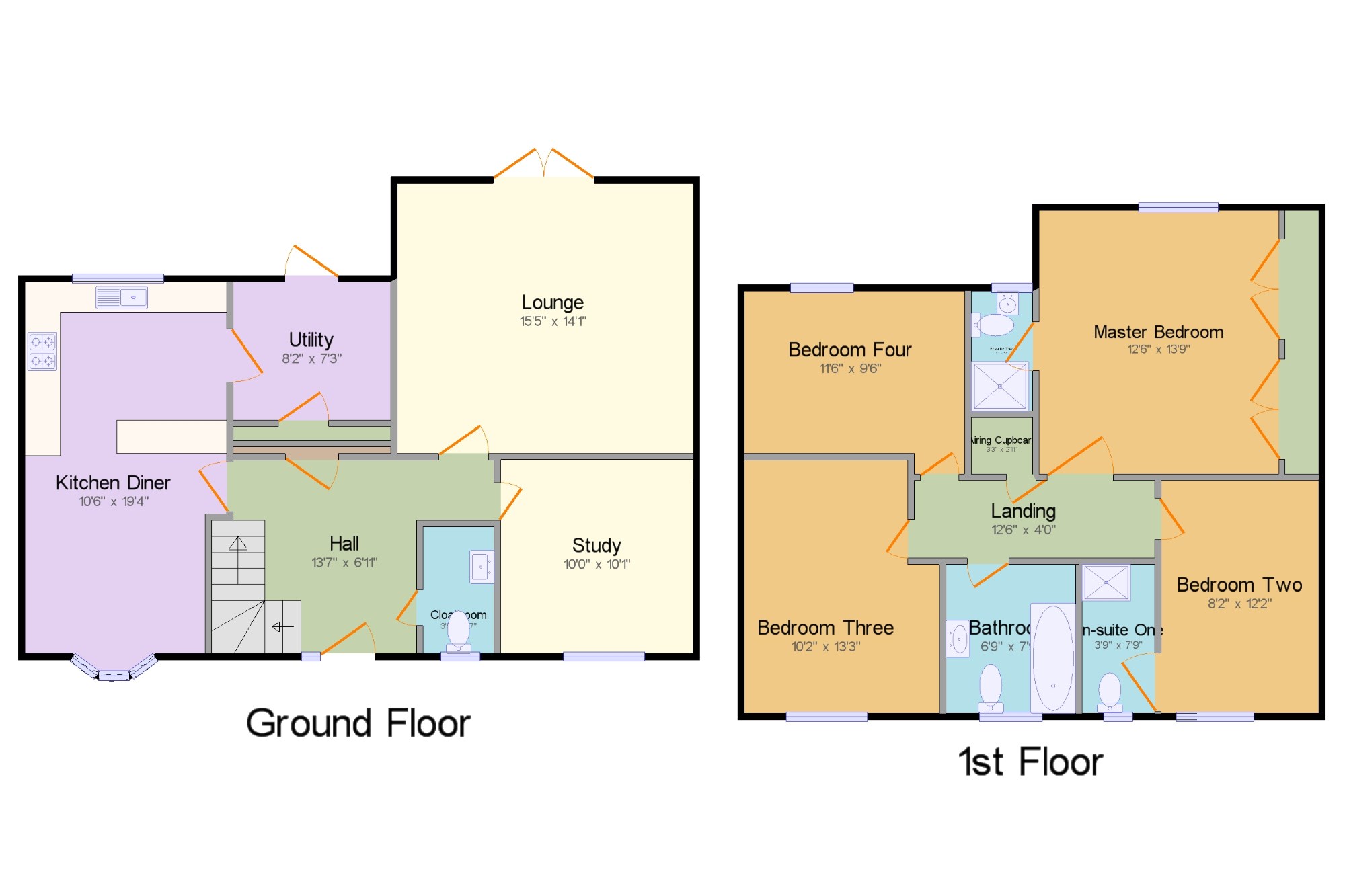 4 Bedrooms Detached house for sale in Dean Forest Way, Broughton, Milton Keynes, Bucks MK10