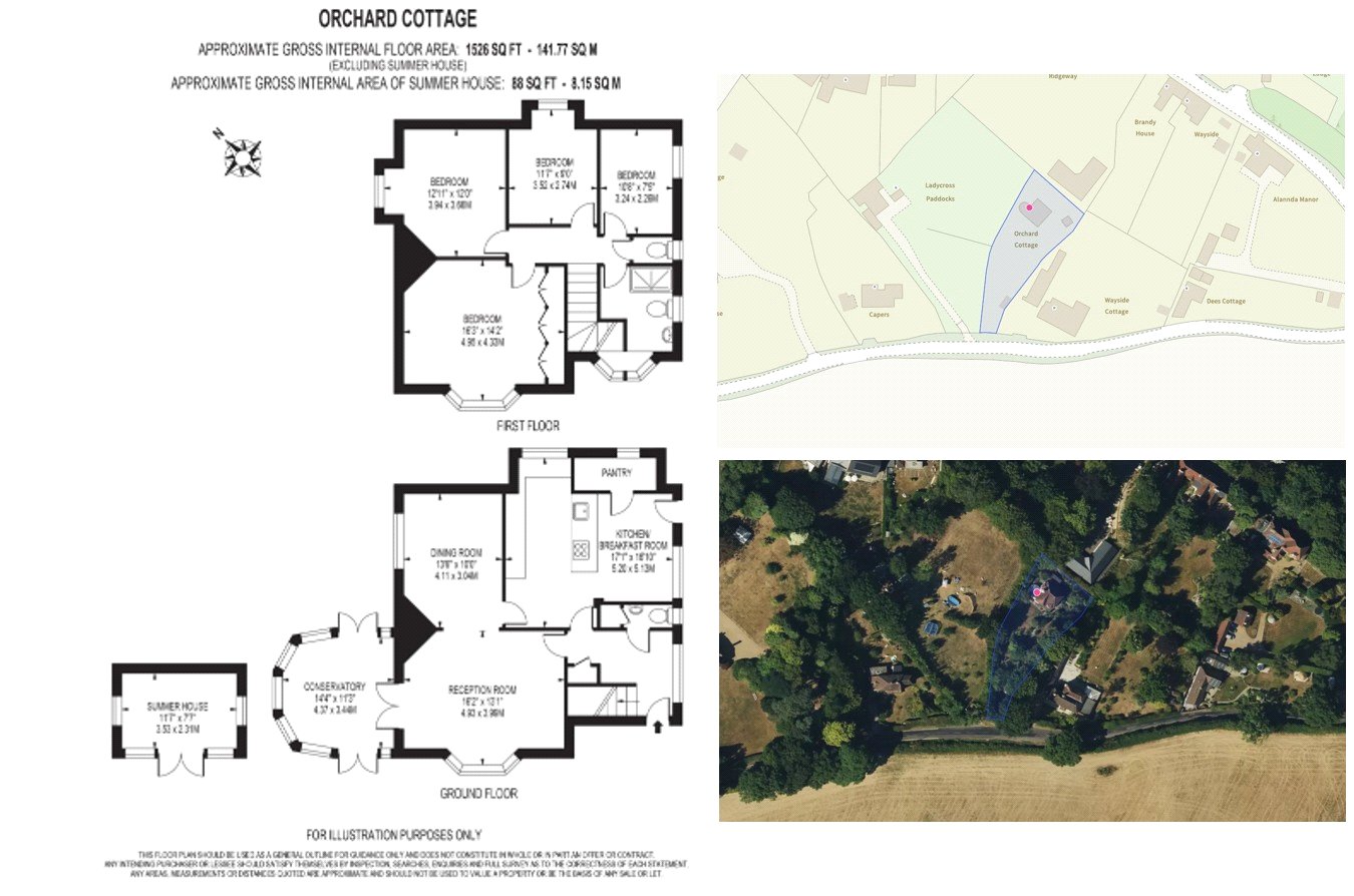 Orchard Cottage,, Mutton Hill, Lingfield floorplan