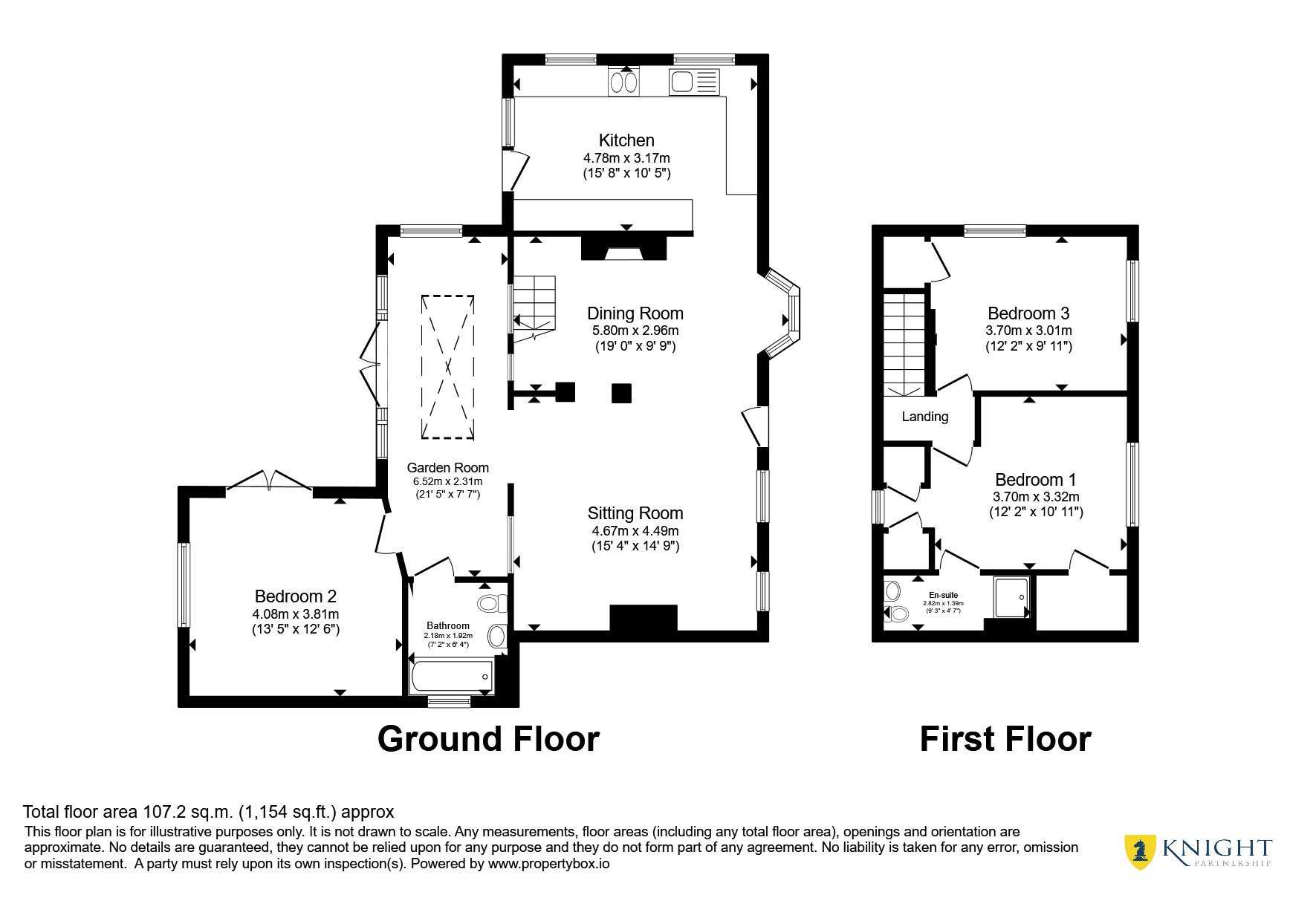 Ivy Cottage, Foundry Road, Stamford floorplan