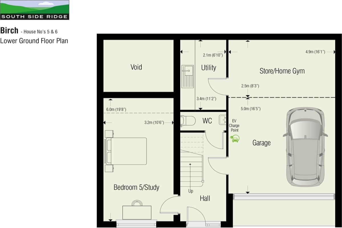 5 Bedrooms Detached house for sale in The Birch, South Side Ridge, Pudsey Road, Pudsey LS28