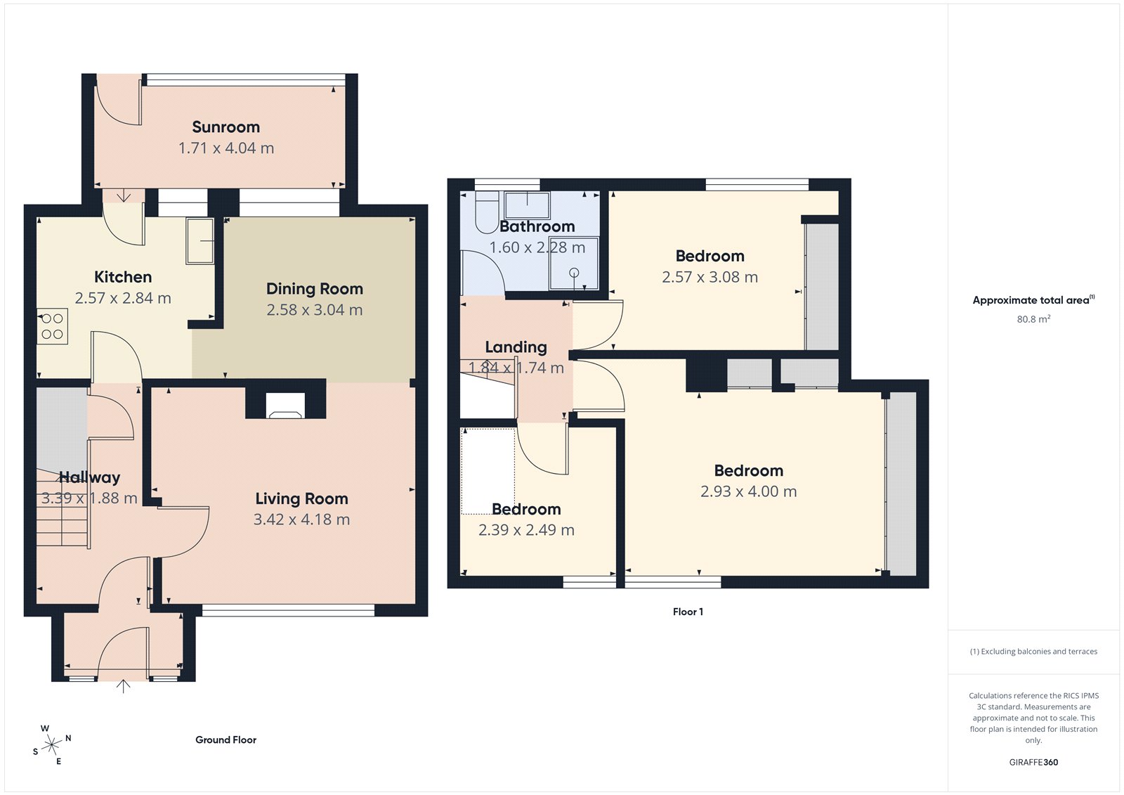 100, Wyndham Crescent, Bristol floorplan