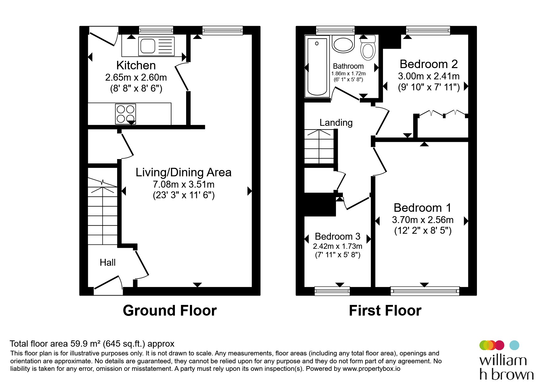 51, Burnlee Road, Holmfirth floorplan