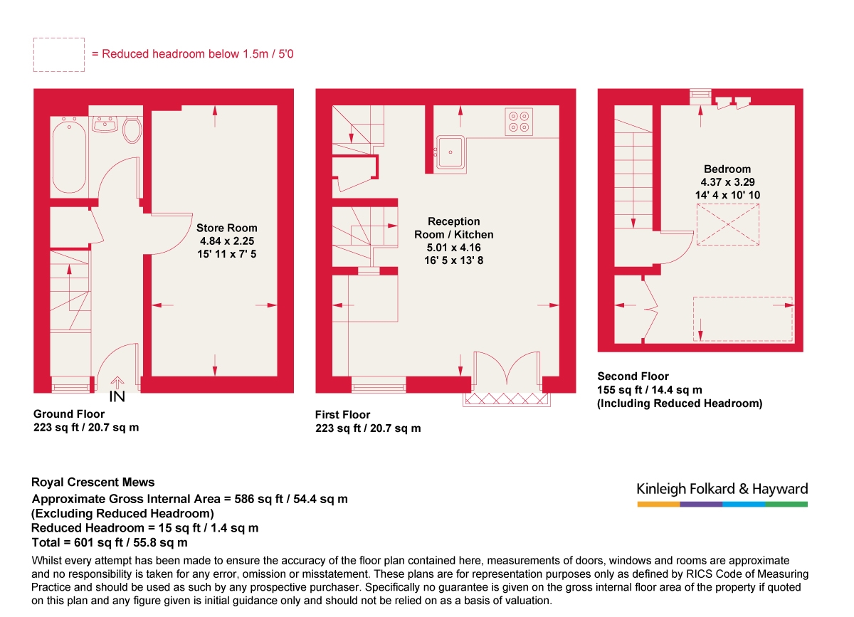 Royal Crescent Mews, London floorplan