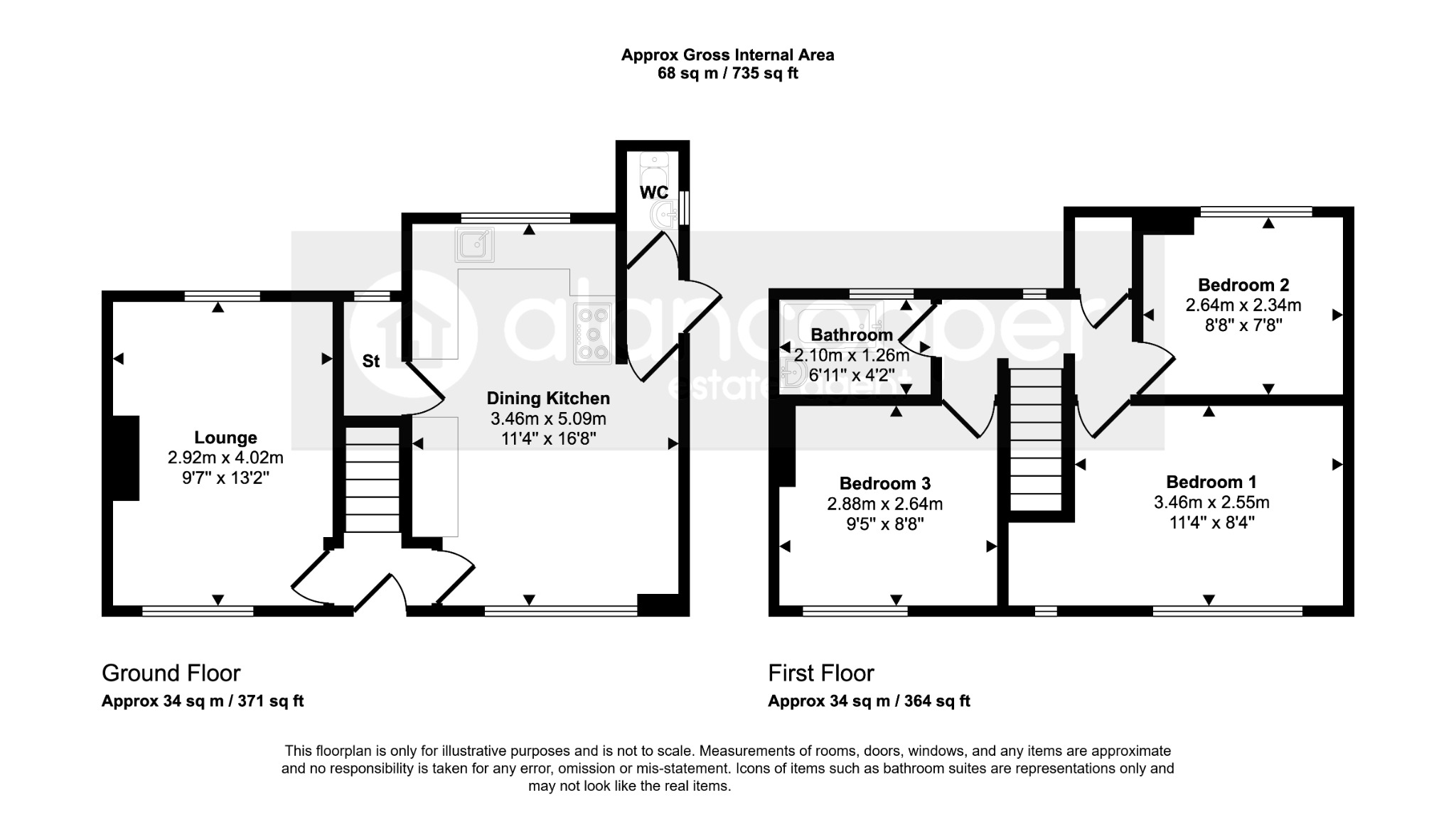 Nuneaton, Warwickshire floorplan