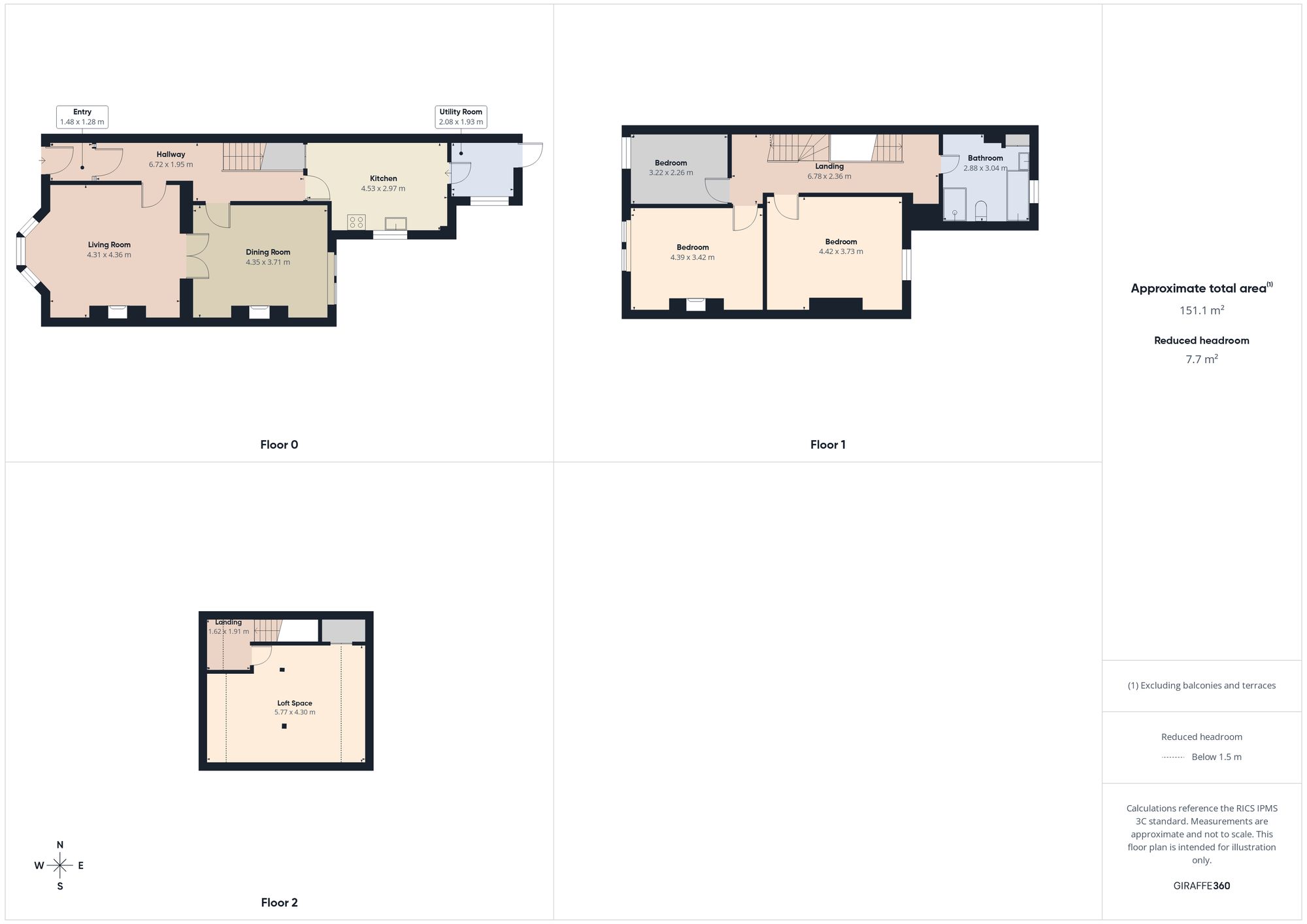 24 Simonburn Avenue, Newcastle Upon Tyne floorplan