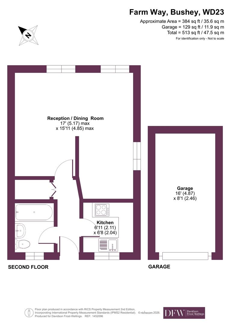 97, Farm Way, Bushey floorplan