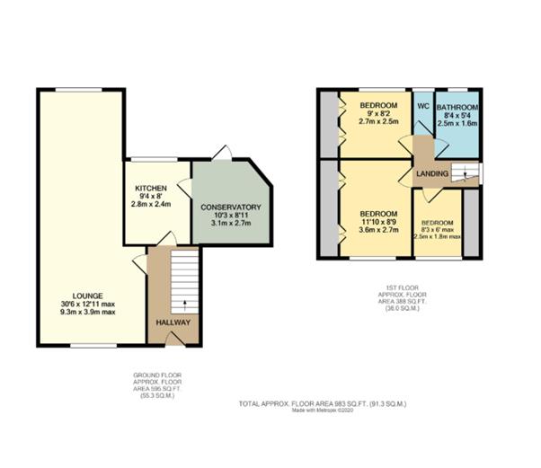 21, Norview Drive, East Didsbury floorplan