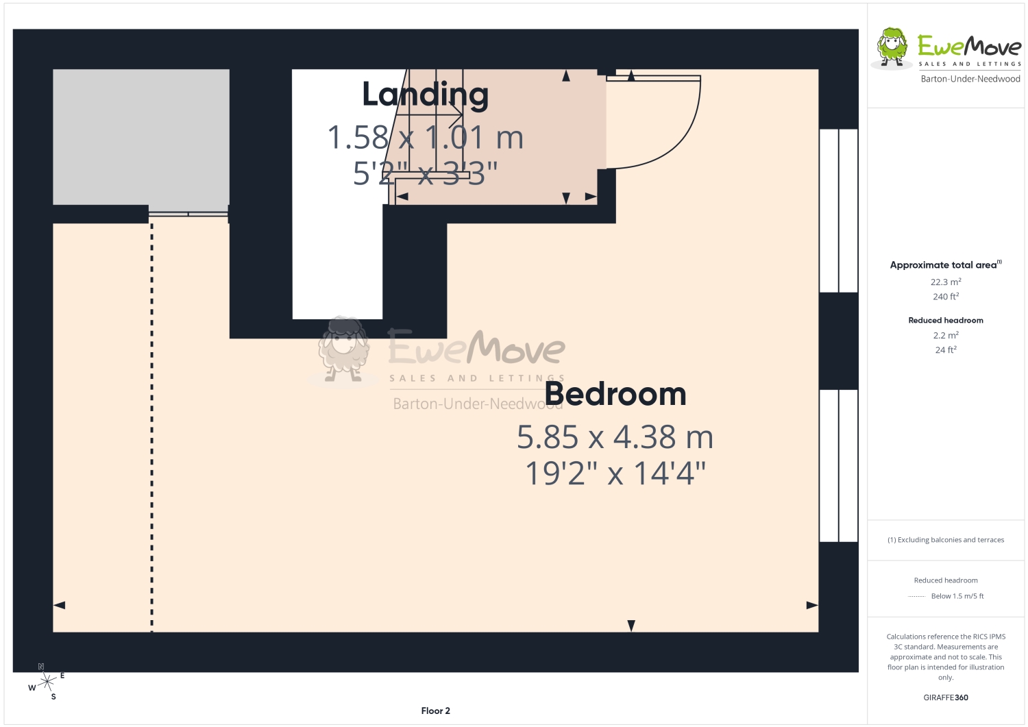 24, FERRERS ROAD, BURTON-ON-TRENT floorplan