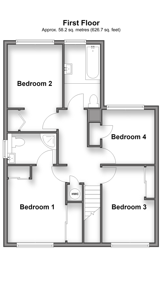 Slaney Road Staplehurst, Tonbridge floorplan