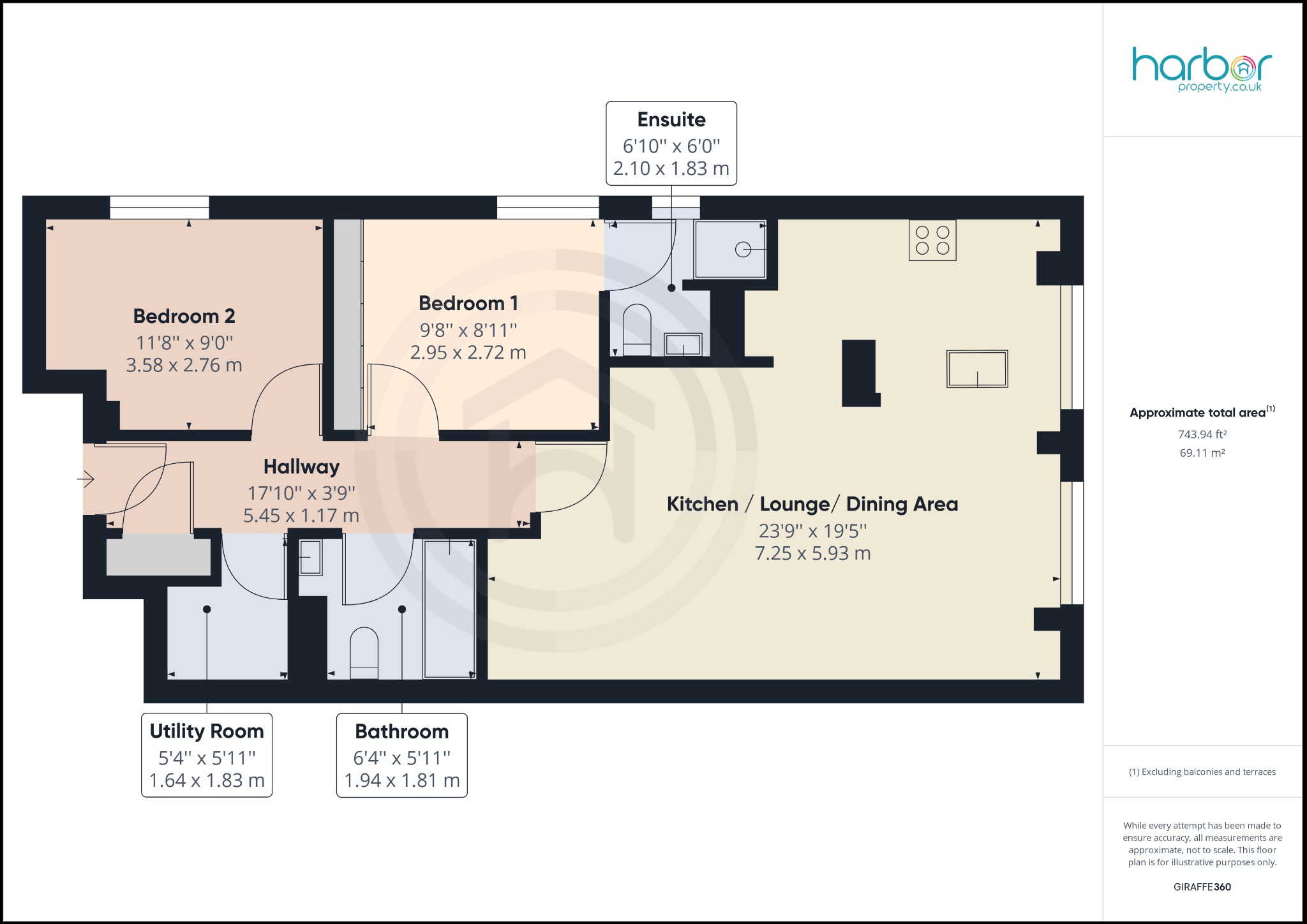 Calderpark Terrace, Uddingston, Glasgow, City Of Glasgow G71, 2 bedroom flat for sale 64399582