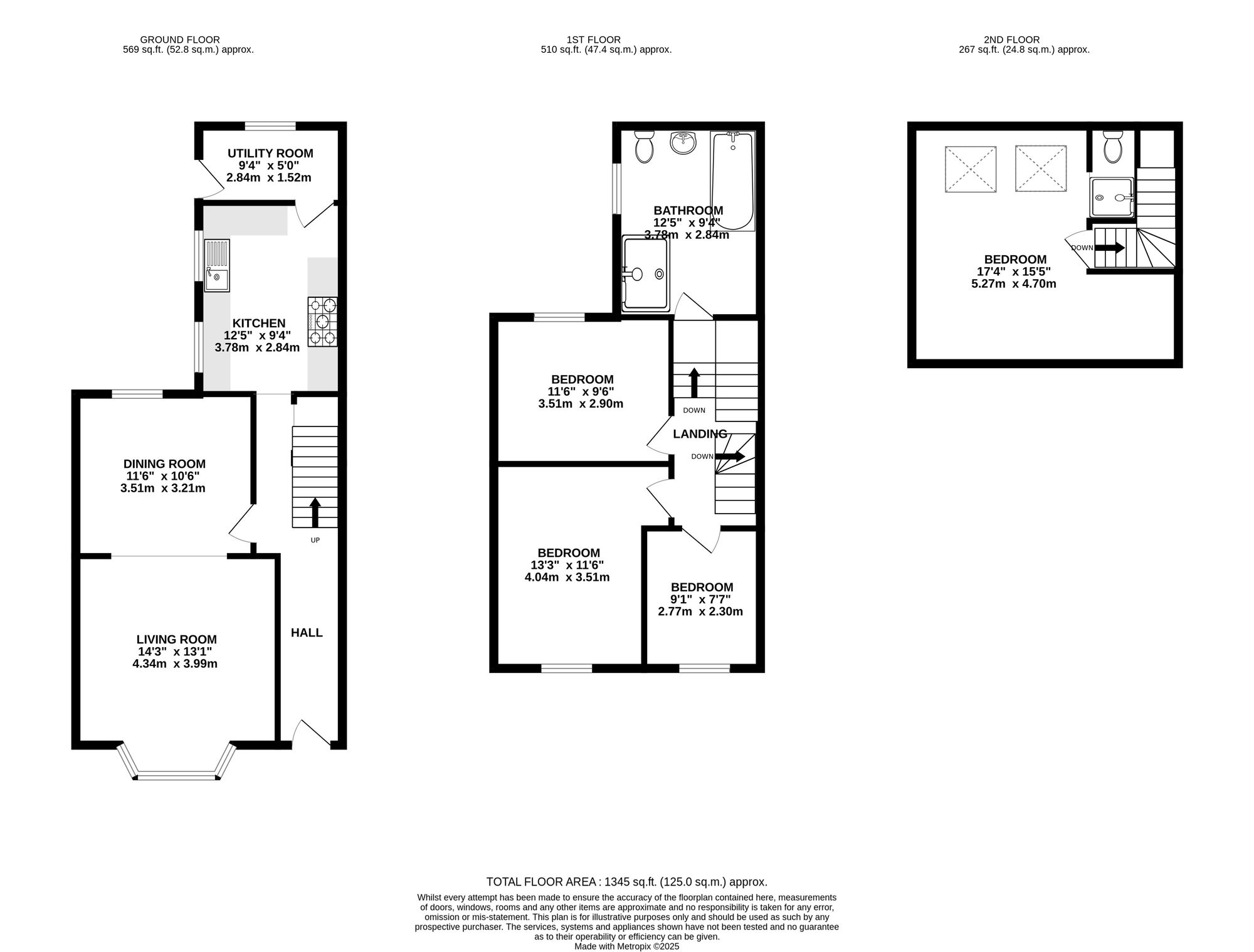 12 St. Lukes Road, Pontypool floorplan