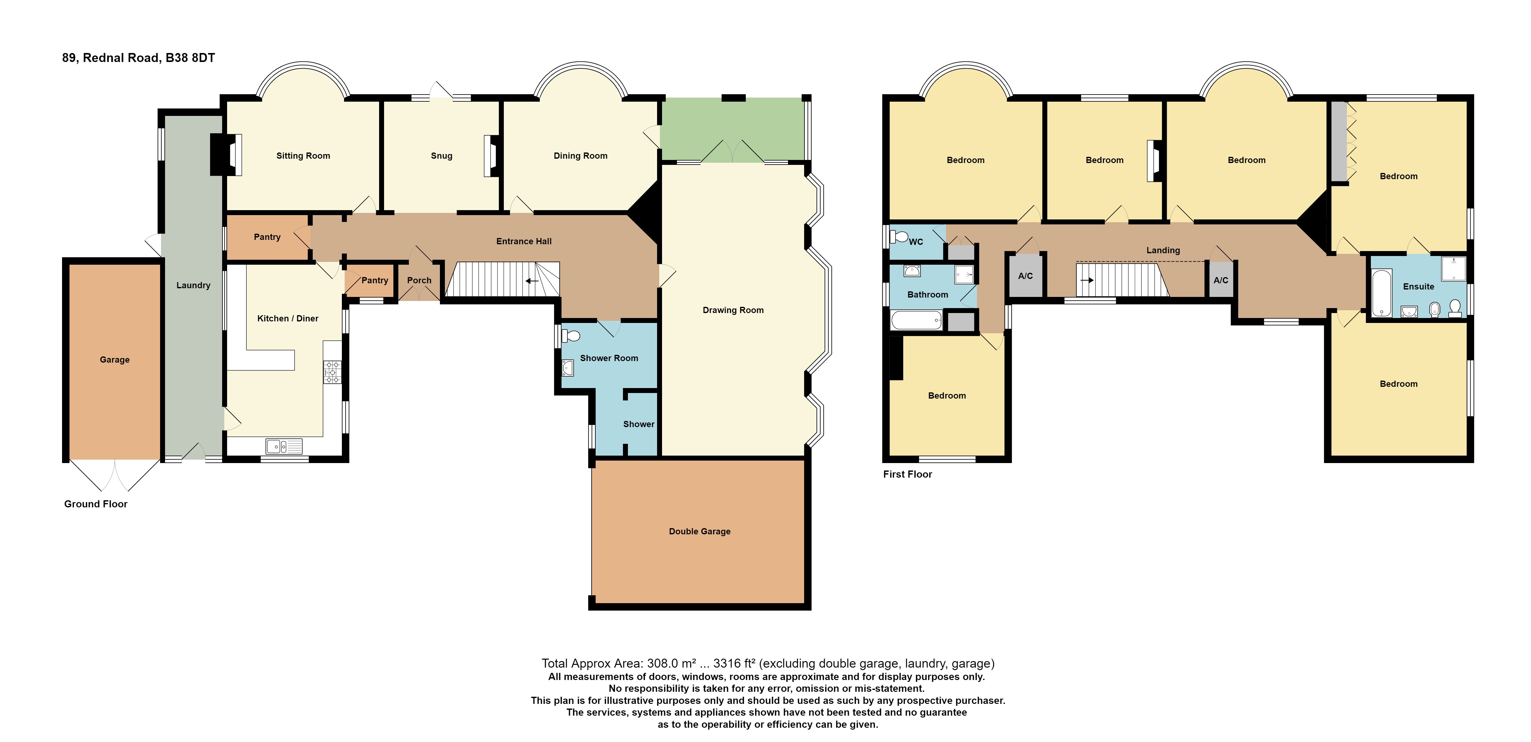 89, Rednal Road, Birmingham floorplan
