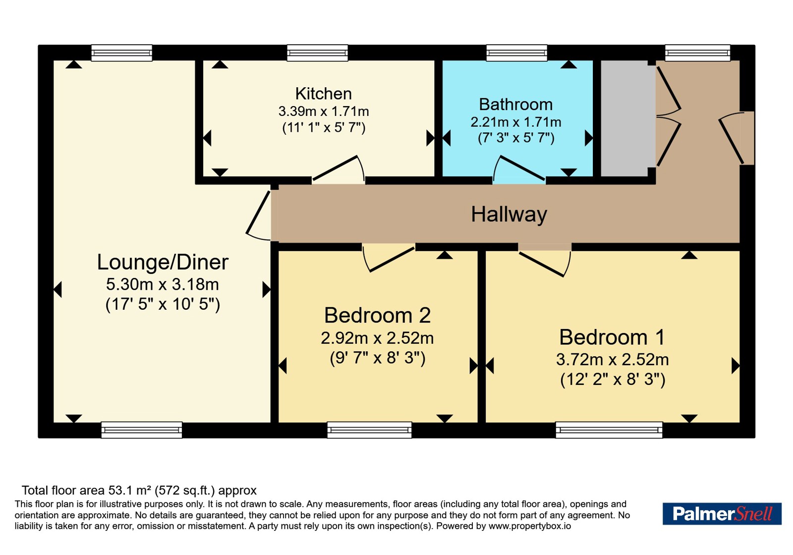 Apartment 1, 4, Susini Drive, Somerset floorplan