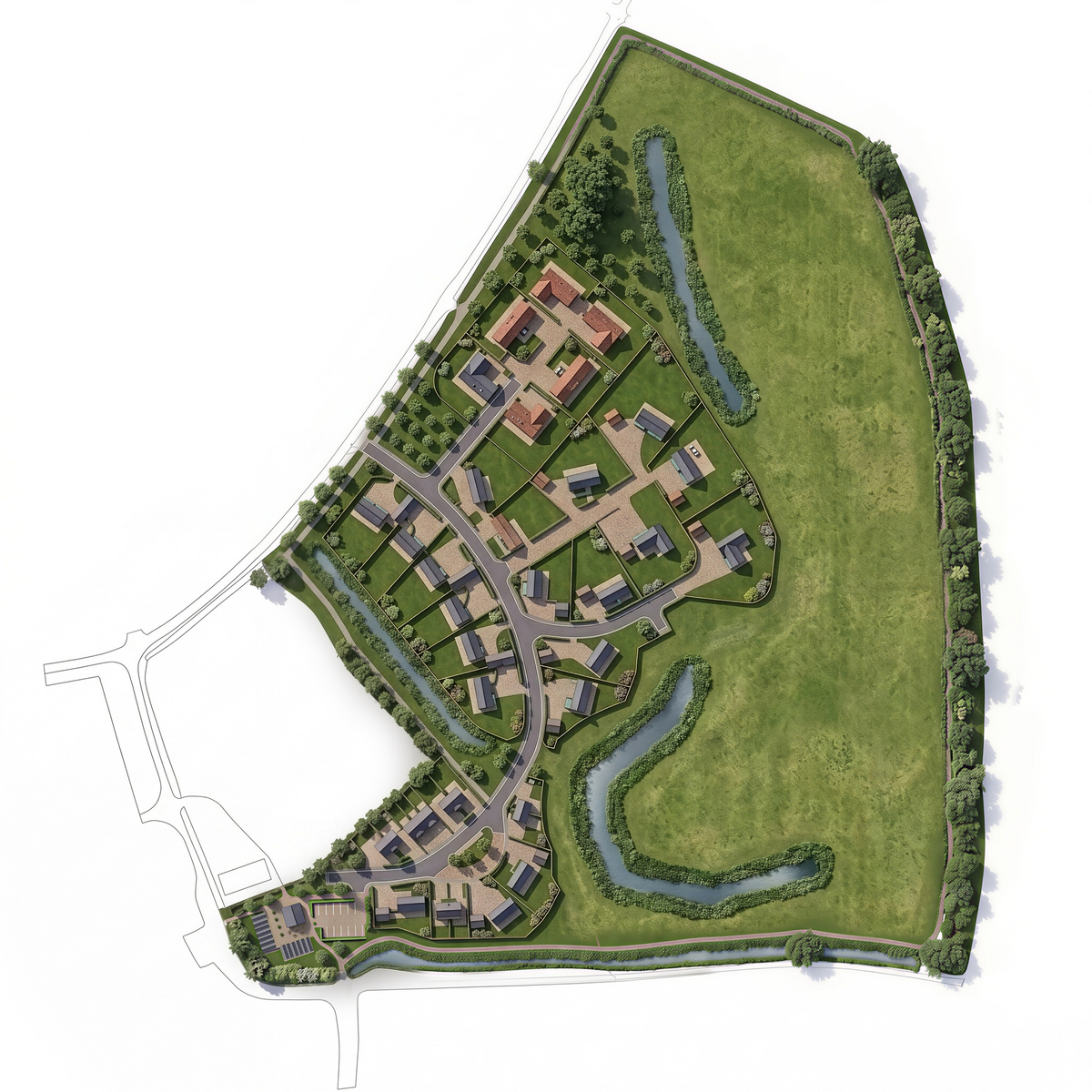 The Kingsmoor, Butleigh Fields, Somerset floorplan