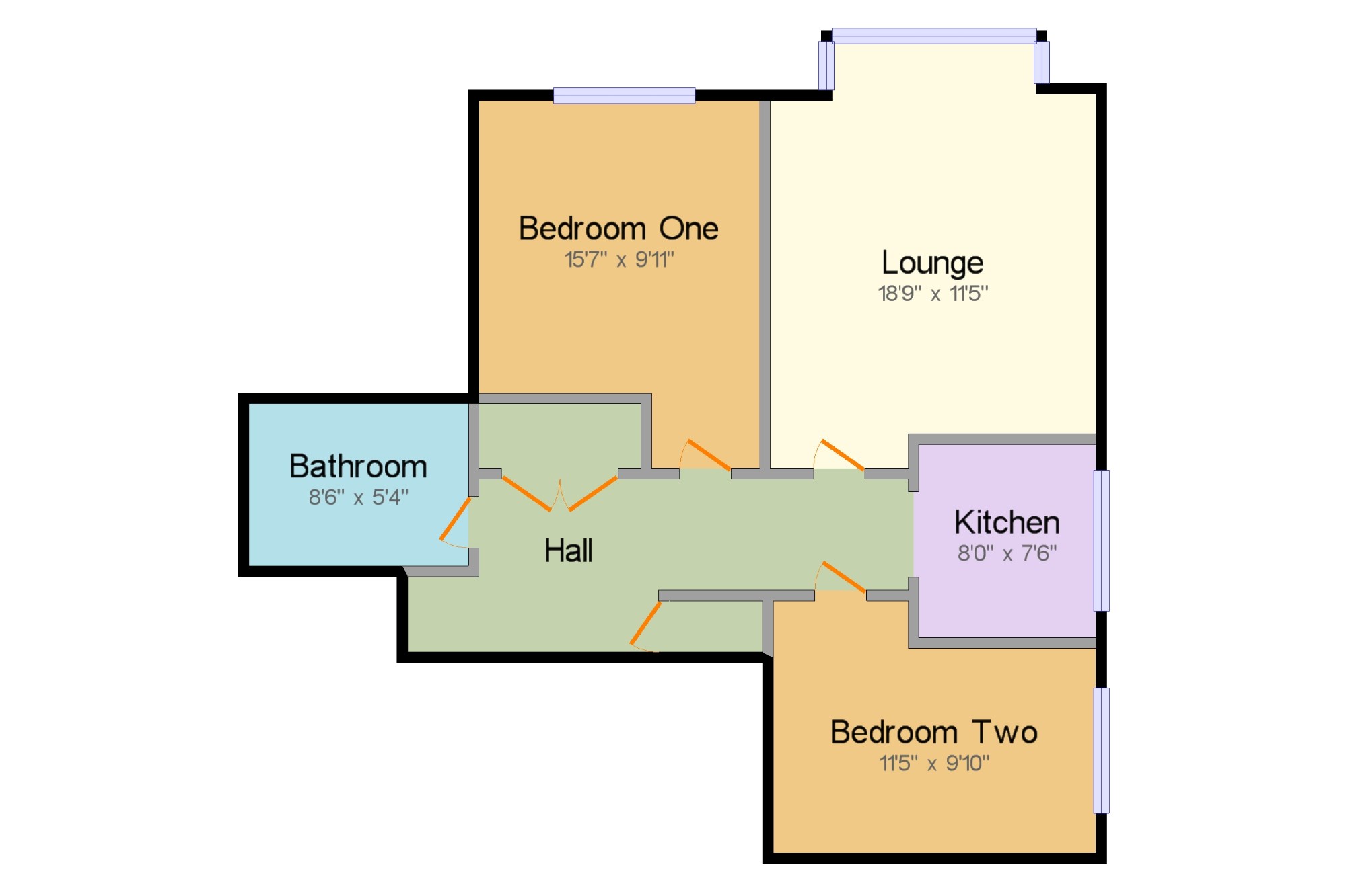 2 Bedrooms Flat for sale in Fenners Court, Cambridge Road, Worthing, West Sussex BN11