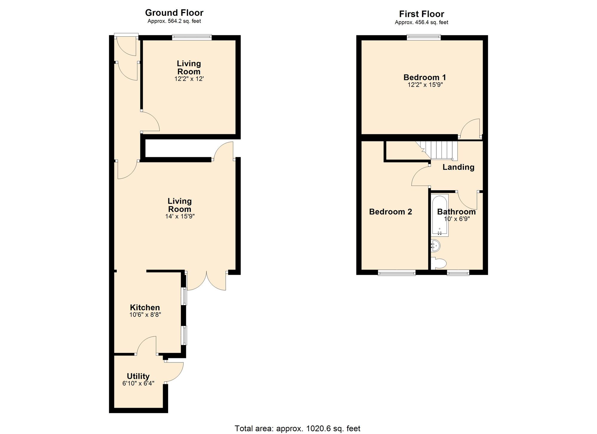 12 Hornby Street, Accrington floorplan