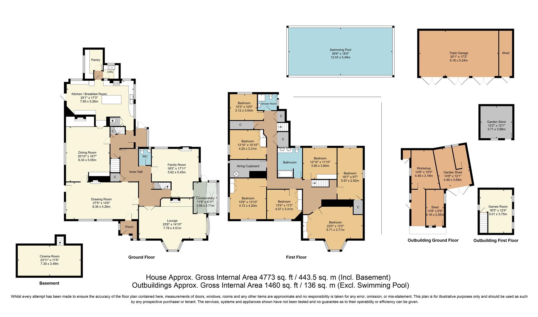 Crouch Farm House, Crockenhill Road, Swanley floorplan
