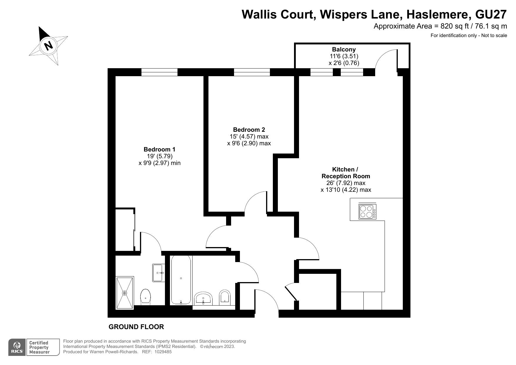 Wallis Court, 14, Wispers Lane, Surrey floorplan