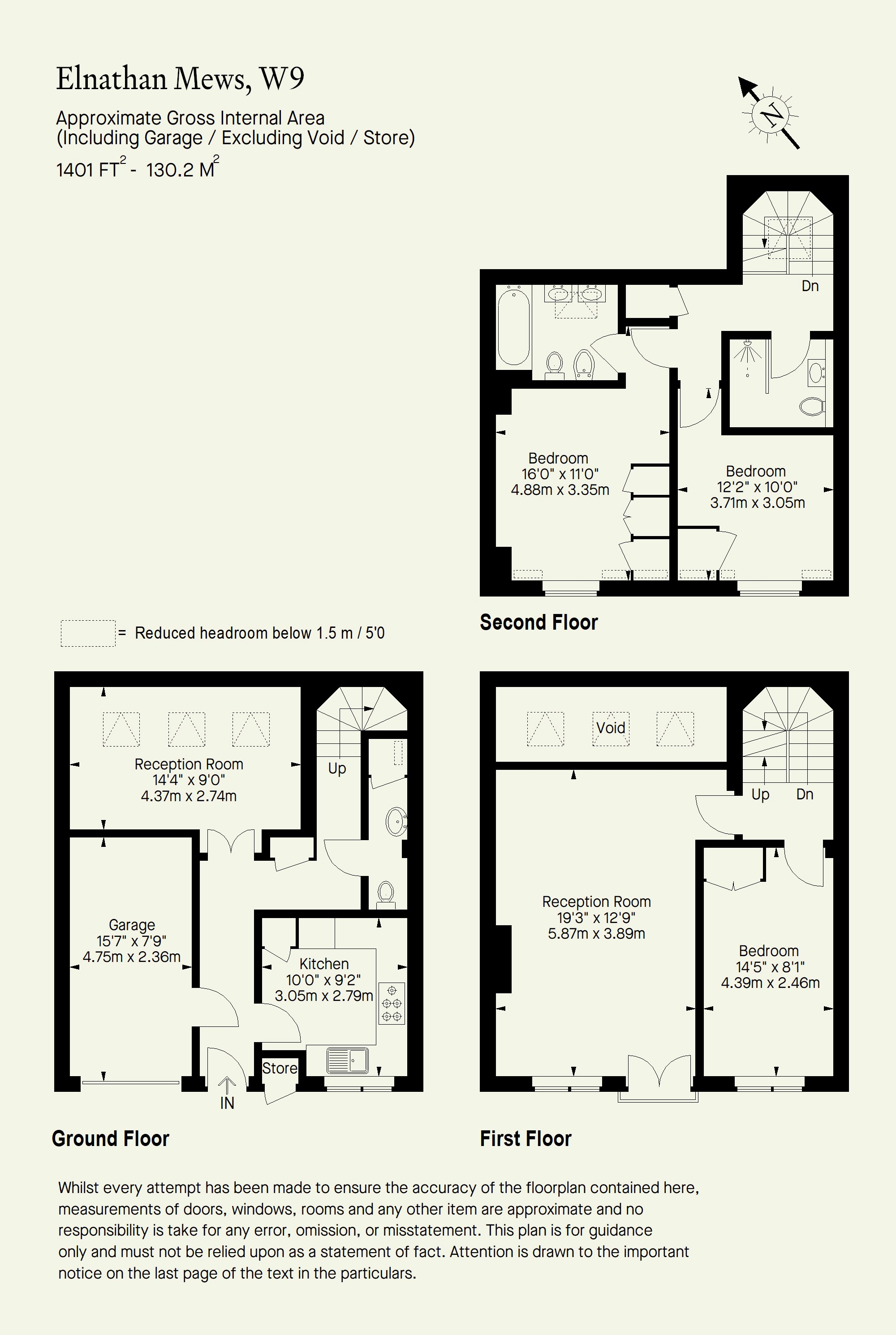 42, Elnathan Mews, London floorplan