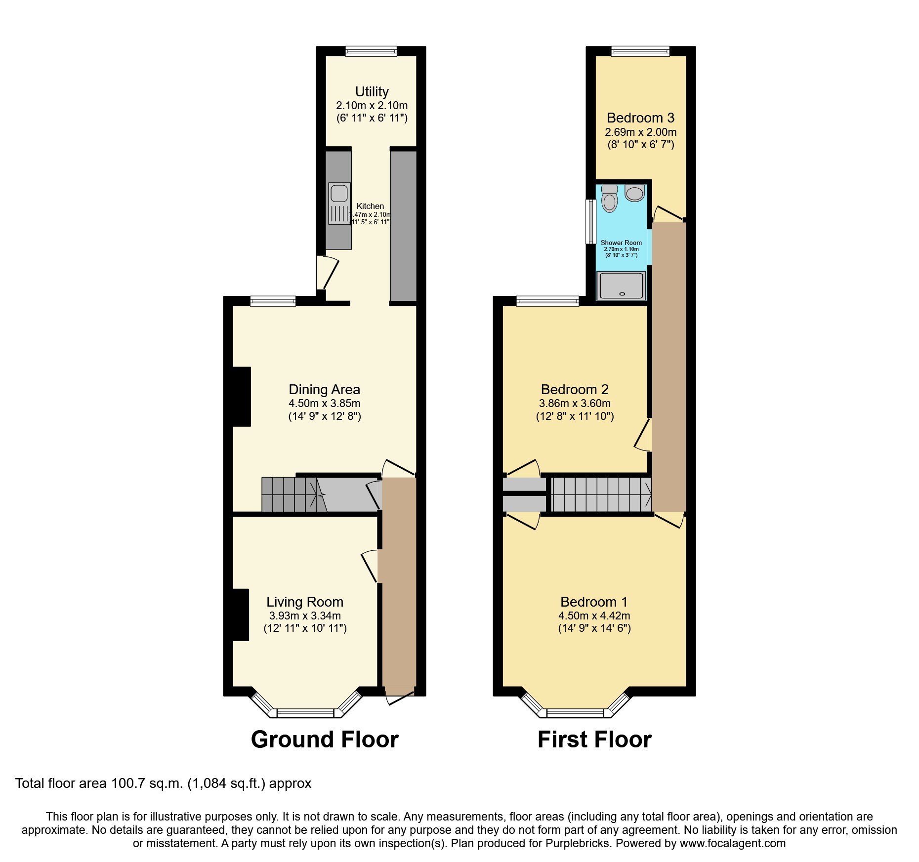 Middleton Road, Chadderton, Oldham OL9, 3 bedroom terraced house for